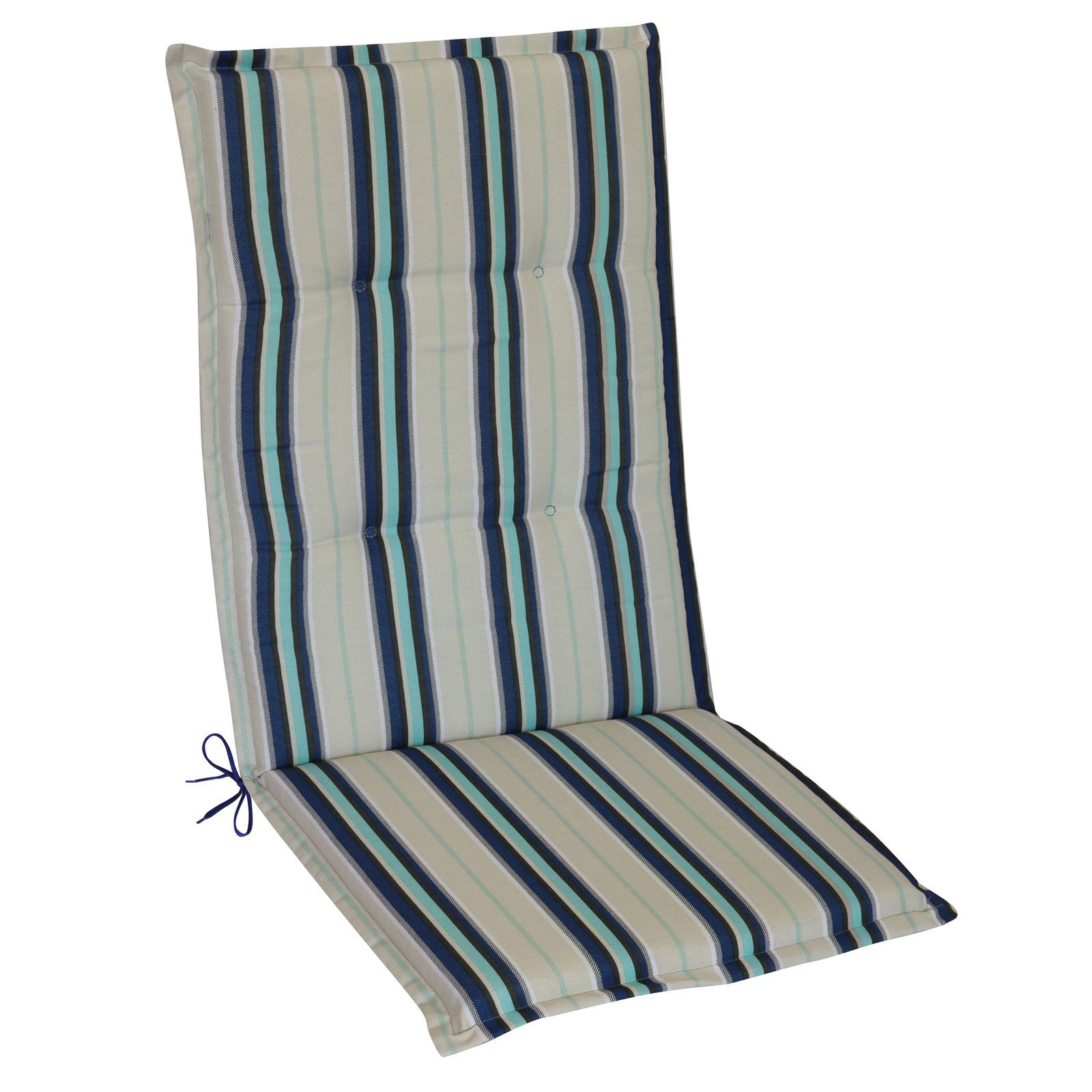 RelaxXL Hochlehnerauflage Comfort, (1 St), 118x50x5cm, UV-Schutz, Leicht, Hoher Komfort