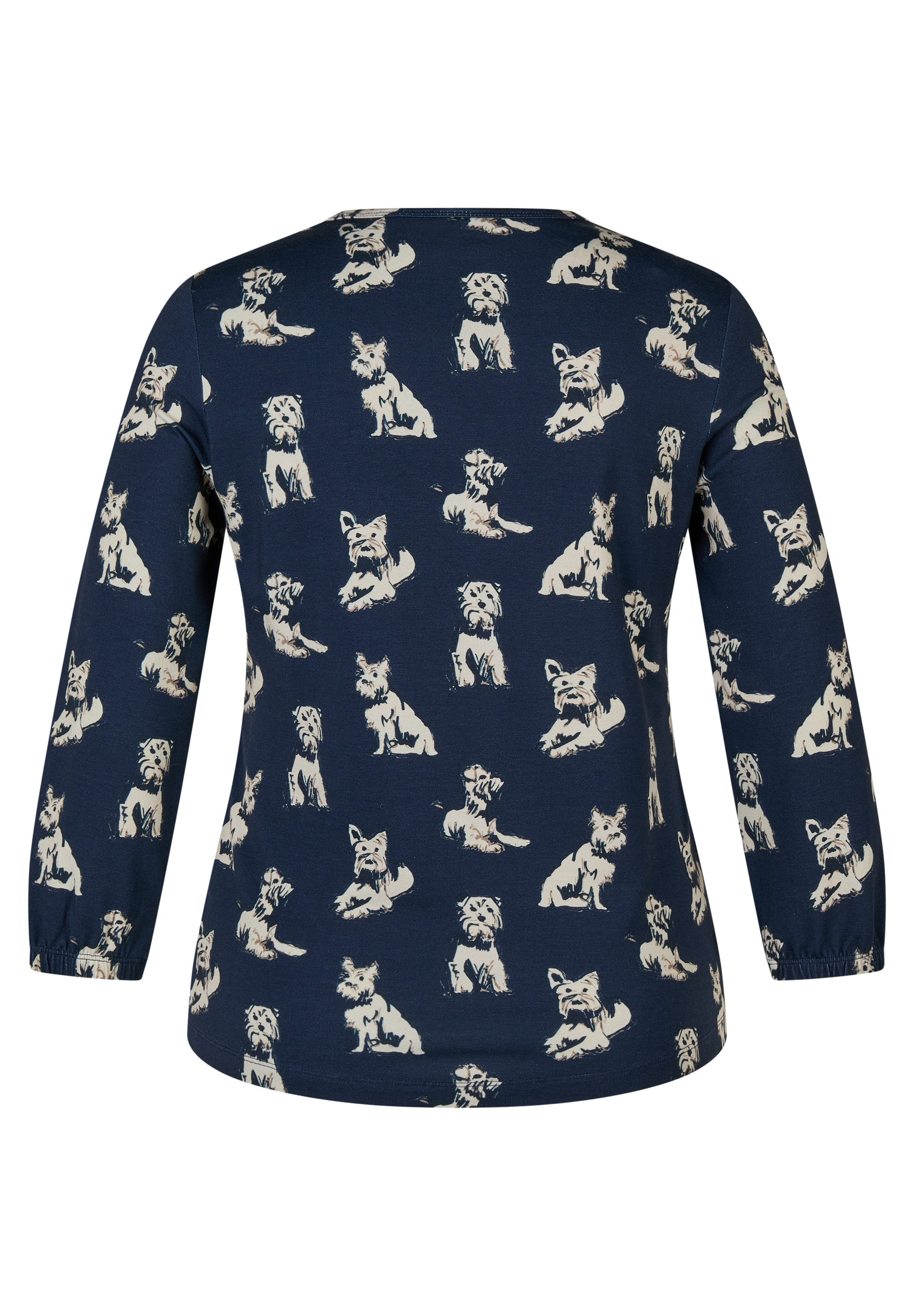 Rabe 3/4-Arm-Shirt mit Hunde-Motiven