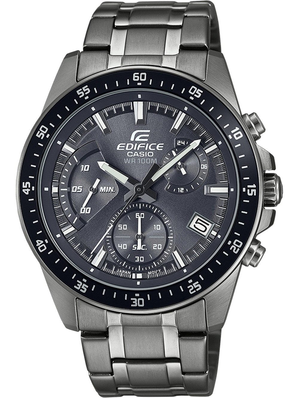 Quarzuhr Casio EFV-540DC-1CVUEF Herrenuhr Edifice Chrono 44mm 10ATM Casio EFV-540DC-1CVUEF Herrenuhr Edifice Chrono 44mm 10ATM