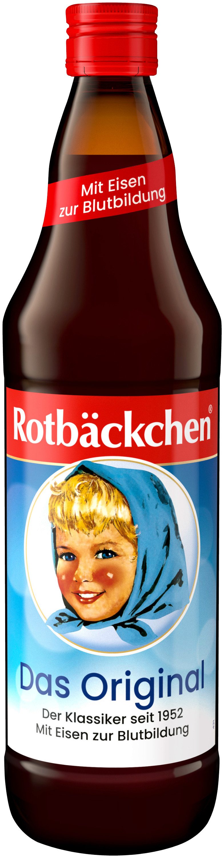 Haus Rabenhorst Saft ROTBÄCKCHEN Das Original 6er Pack (6 x 700 ml), 0,7 l, 700 ml, 6 St.