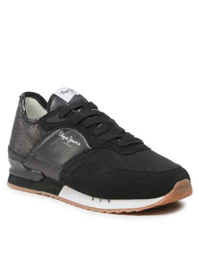 Pepe Jeans Sneakers London W Troy PLS31466 Black 999 Sneaker