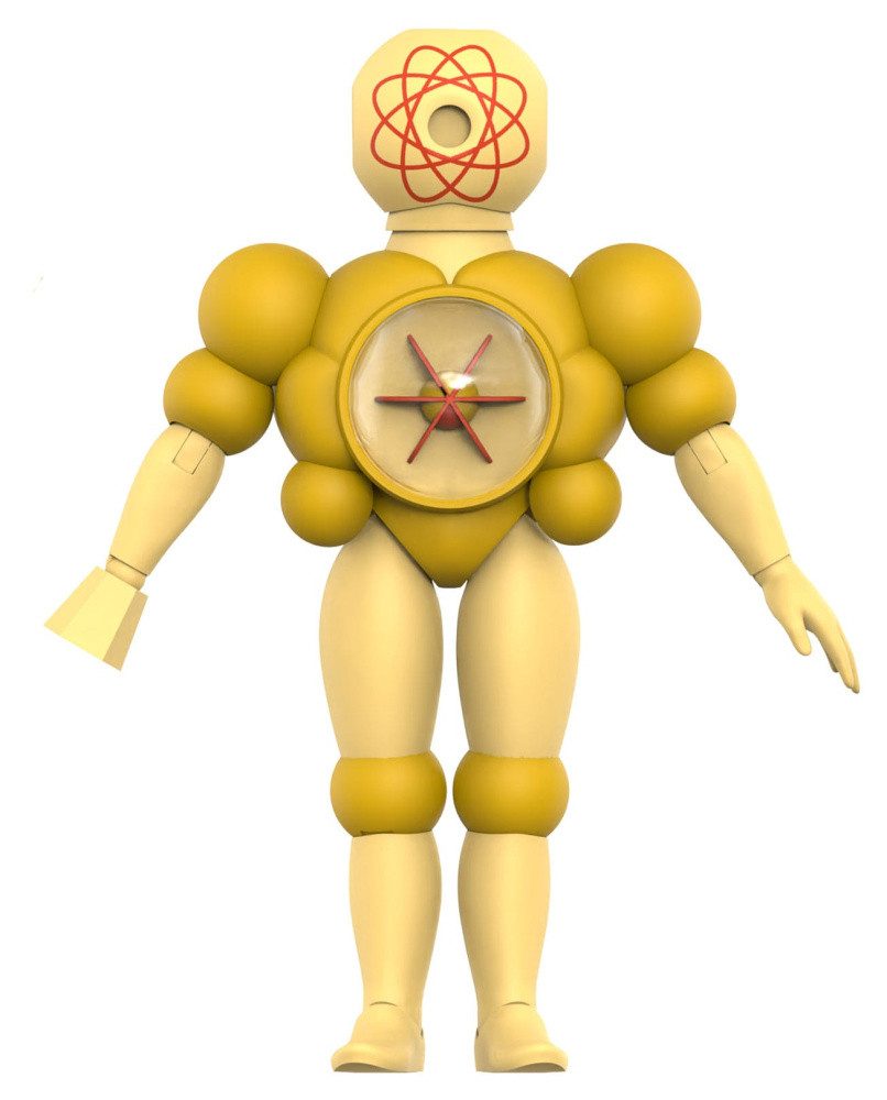 Super7 Actionfigur SilverHawks Ultimates Actionfigur Mo-Lec-U-Lar (Toy Version) 18 cm