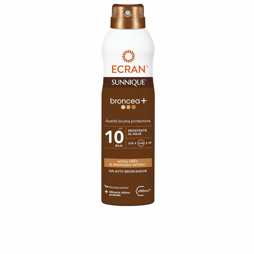 Ecran Sonnenschutzspray Ecran Sunnique Broncea Aceite Bruma Spf10 250ml