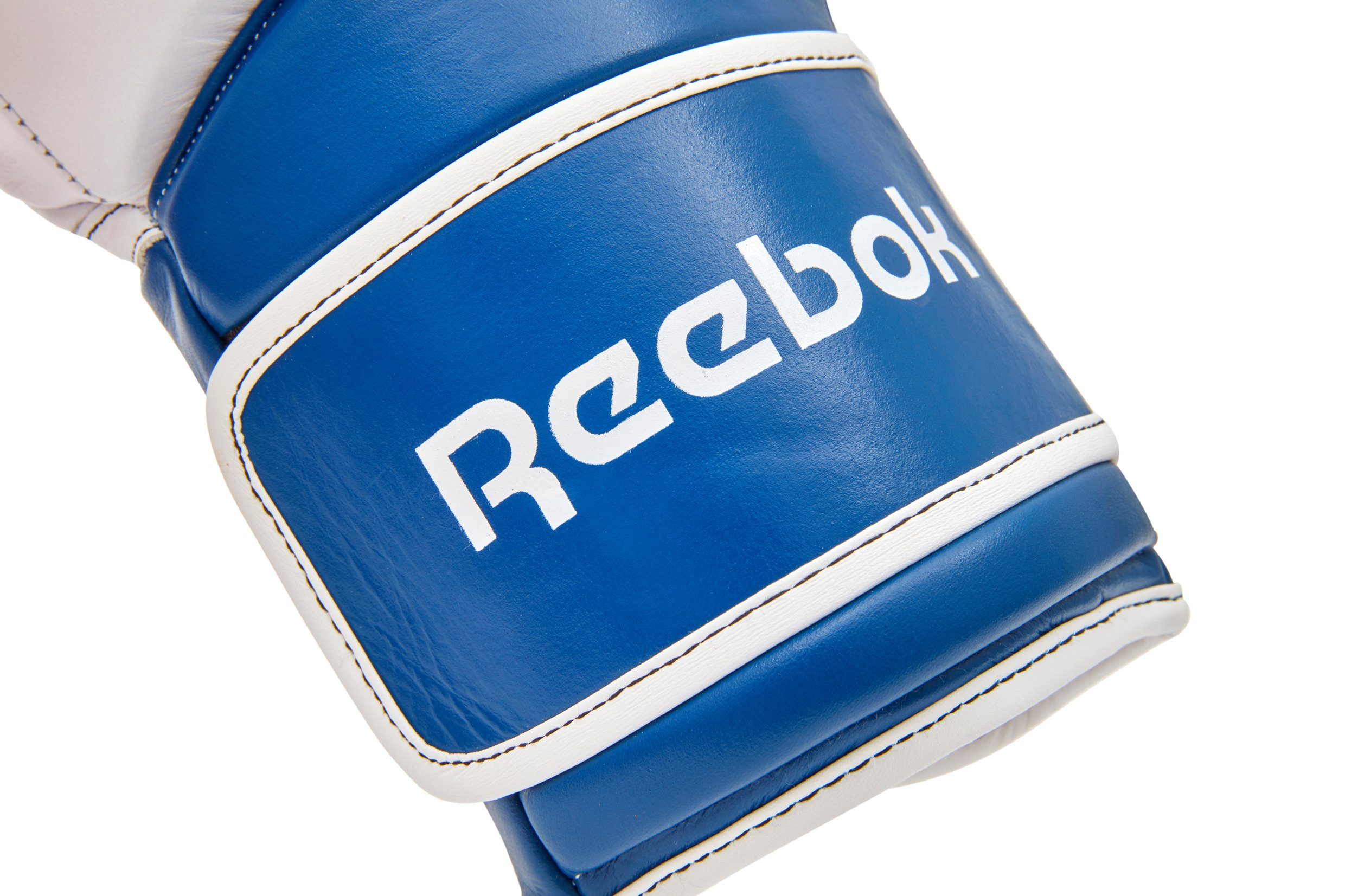 Reebok Boxhandschuhe Reebok Leder-Boxhandschuhe, mit belüfteten Handflächen
