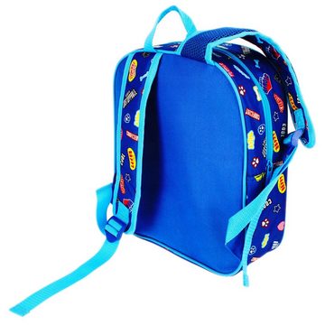 Sarcia.eu Vorschulranzen Paw Patrol Marineblauer Jungen 3D-Kindergartenrucksack, 32x27x11 cm