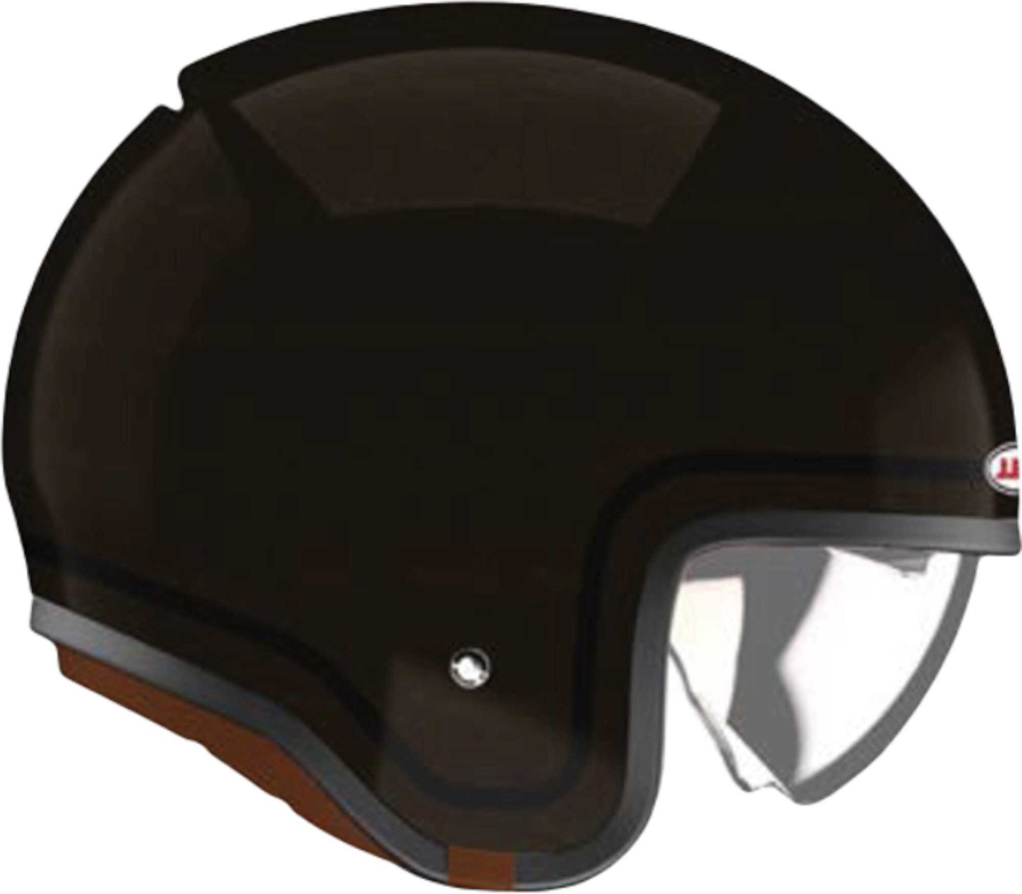 Bell Motorradhelm TX501 Classic Jethelm, vorbereitet für Kommunikationssystem