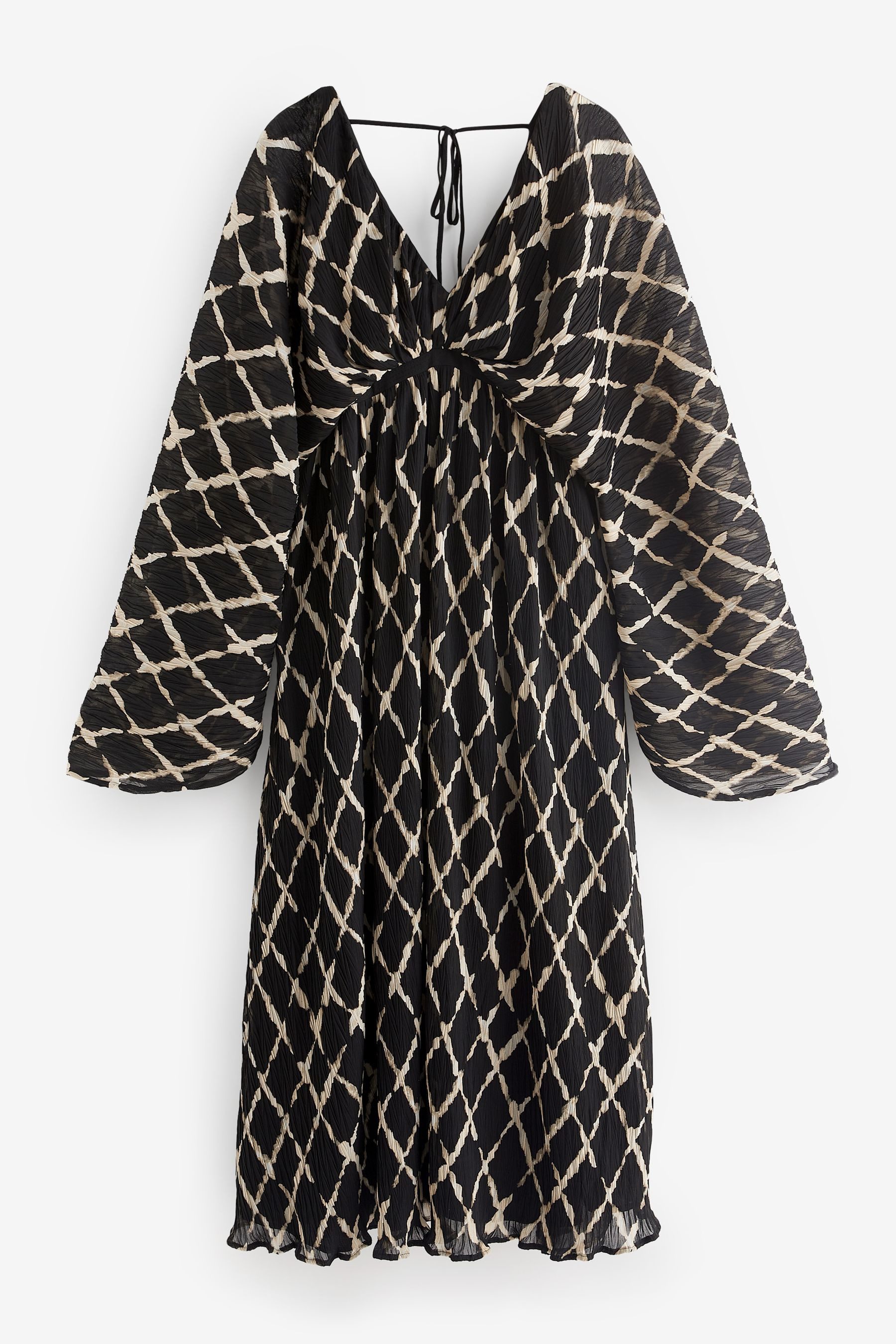 Next Maxikleid Kleid mit V-Ausschnitt und günstig online kaufen