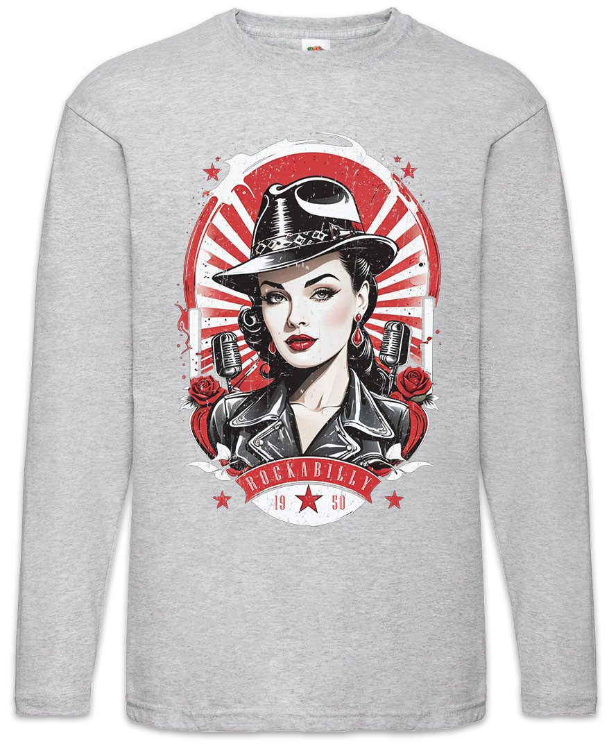 Langarmshirt Rockabella Beauty Langarm T-Shirt Tattoo Rockabilly Art Artist Fifties