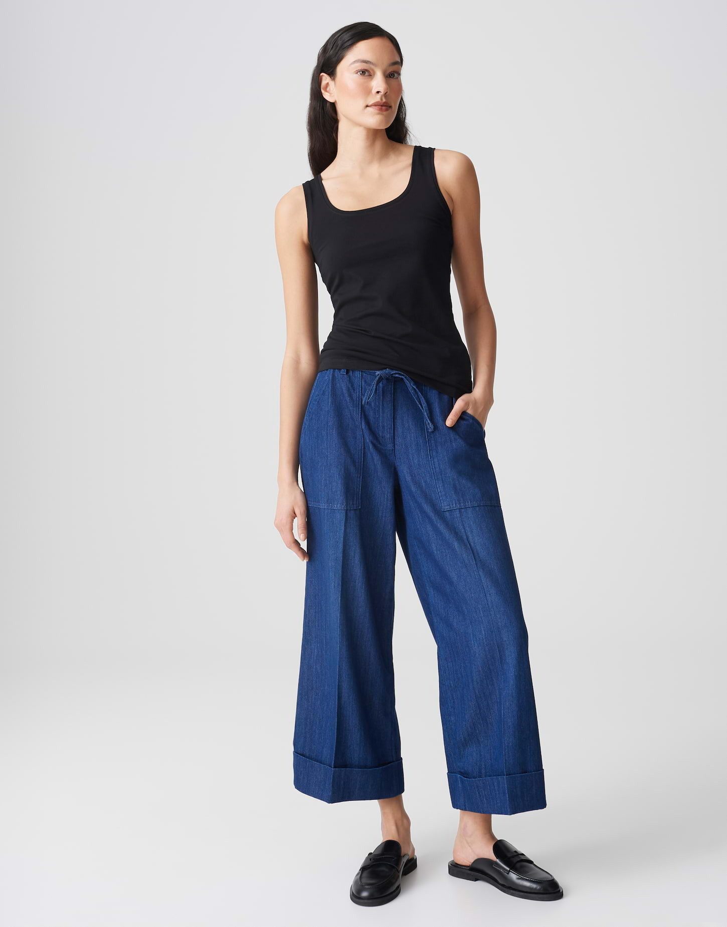 OPUS Trägertop IMILIA Slim Trägertop aus Baumwoll Mix – Bild 5 von 5