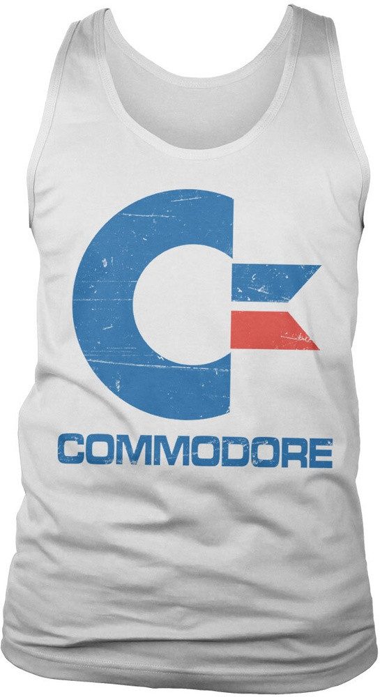 Nintendo T-Shirt Commodore Vintage Logo Tank Top