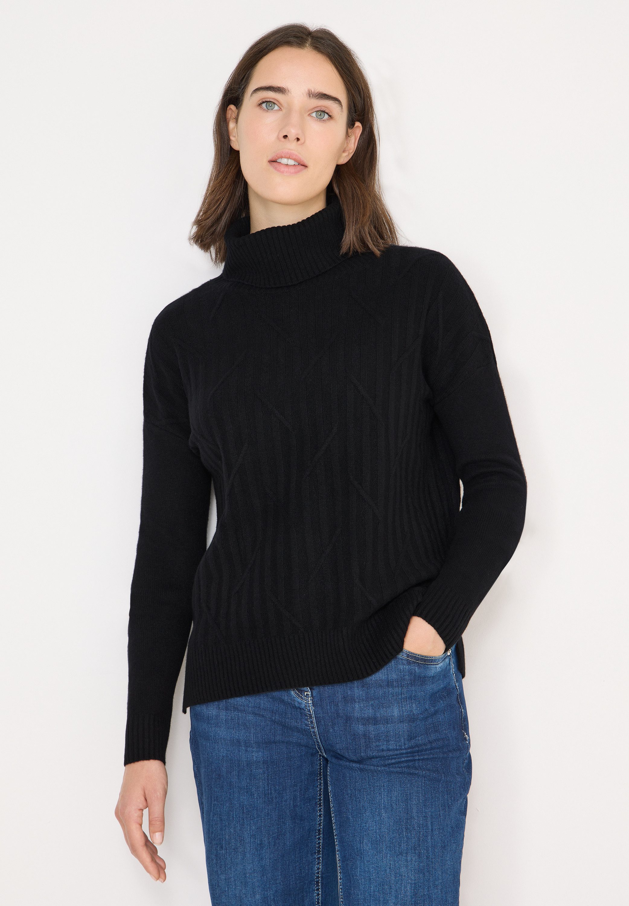 CECIL Rollkragenpullover soft und weich günstig online kaufen