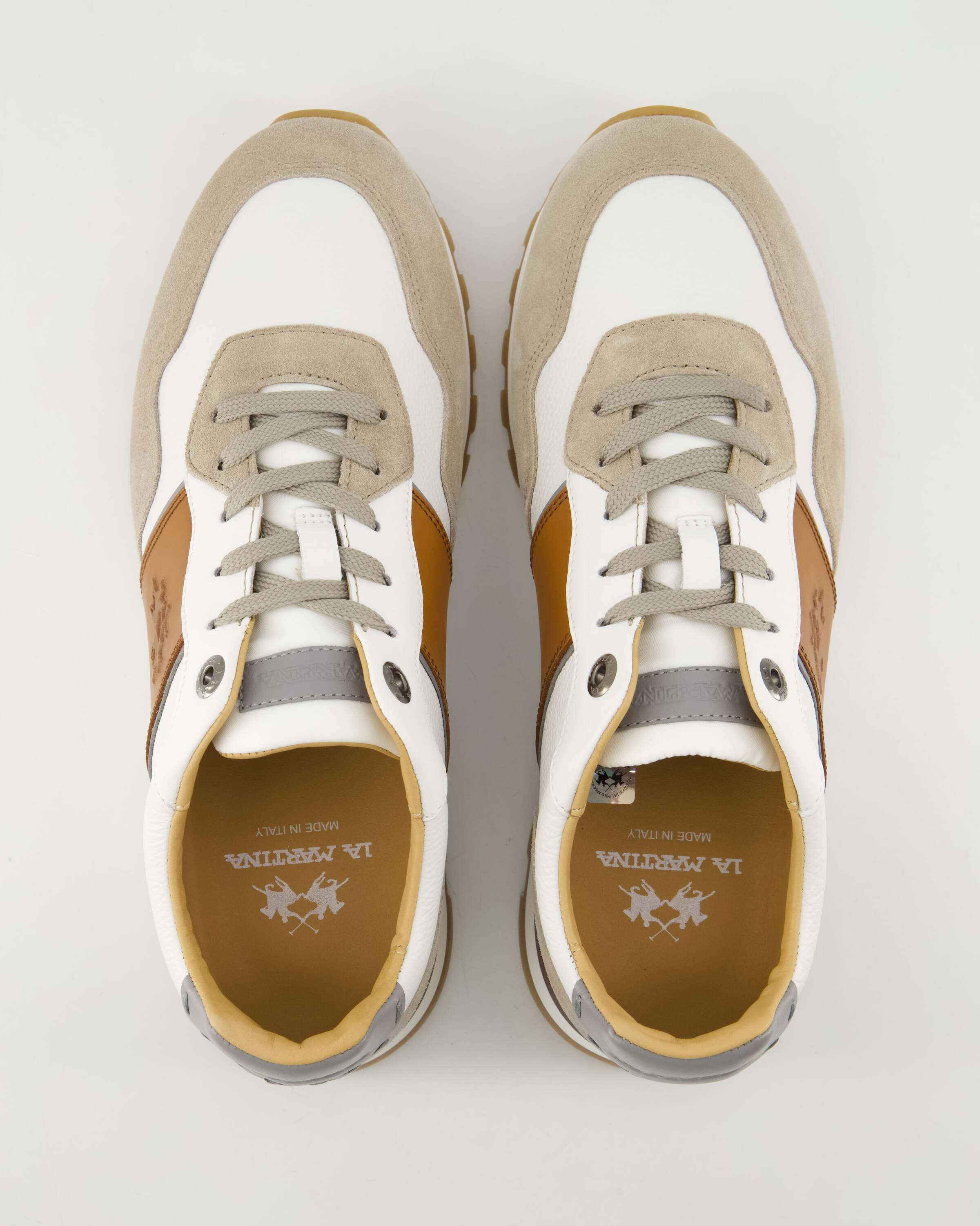 La Martina Lfm251.040.4060 Sneaker Obermaterial: Leder und Textil