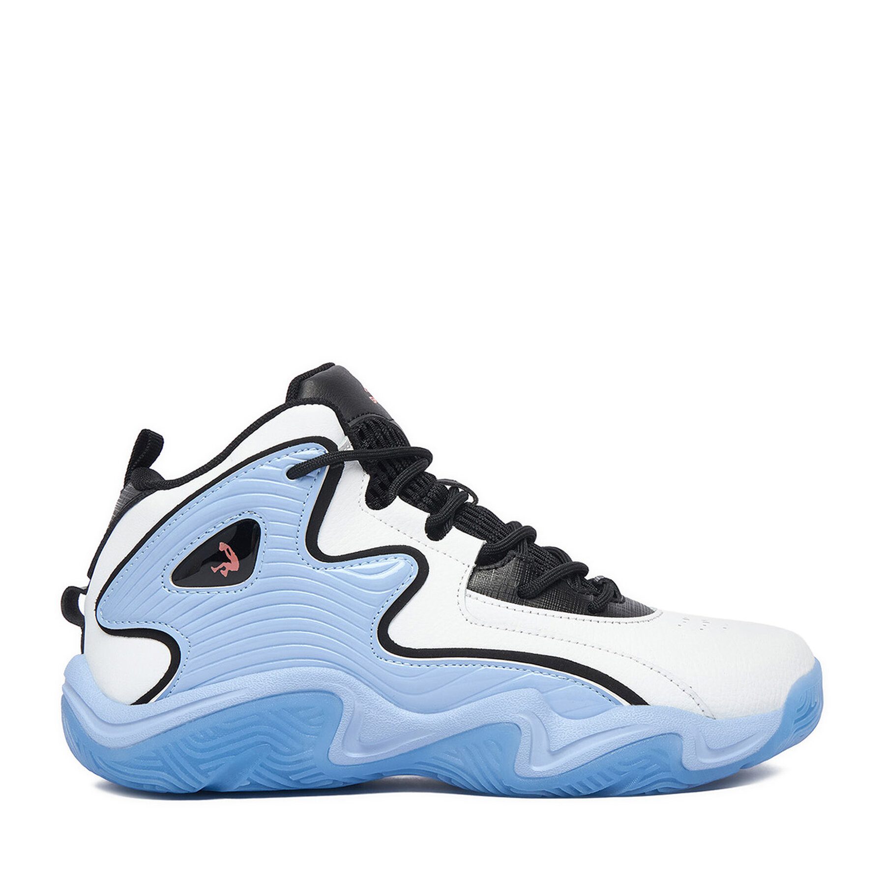 Shaq Shaq Junge Basketballschuhe 5907964136477 Weiß, Hellblau Basketballschuh