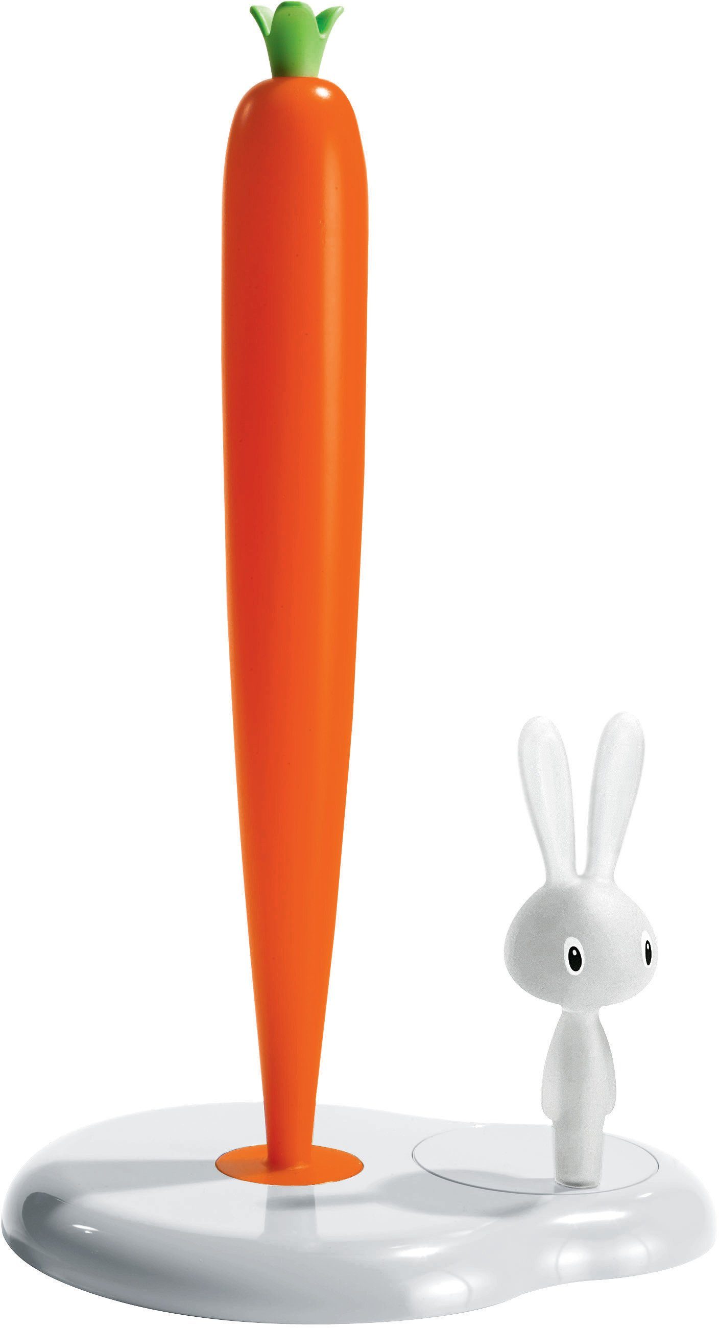 Alessi Küchenrollenhalter Bunny & Carrot, (Packung)