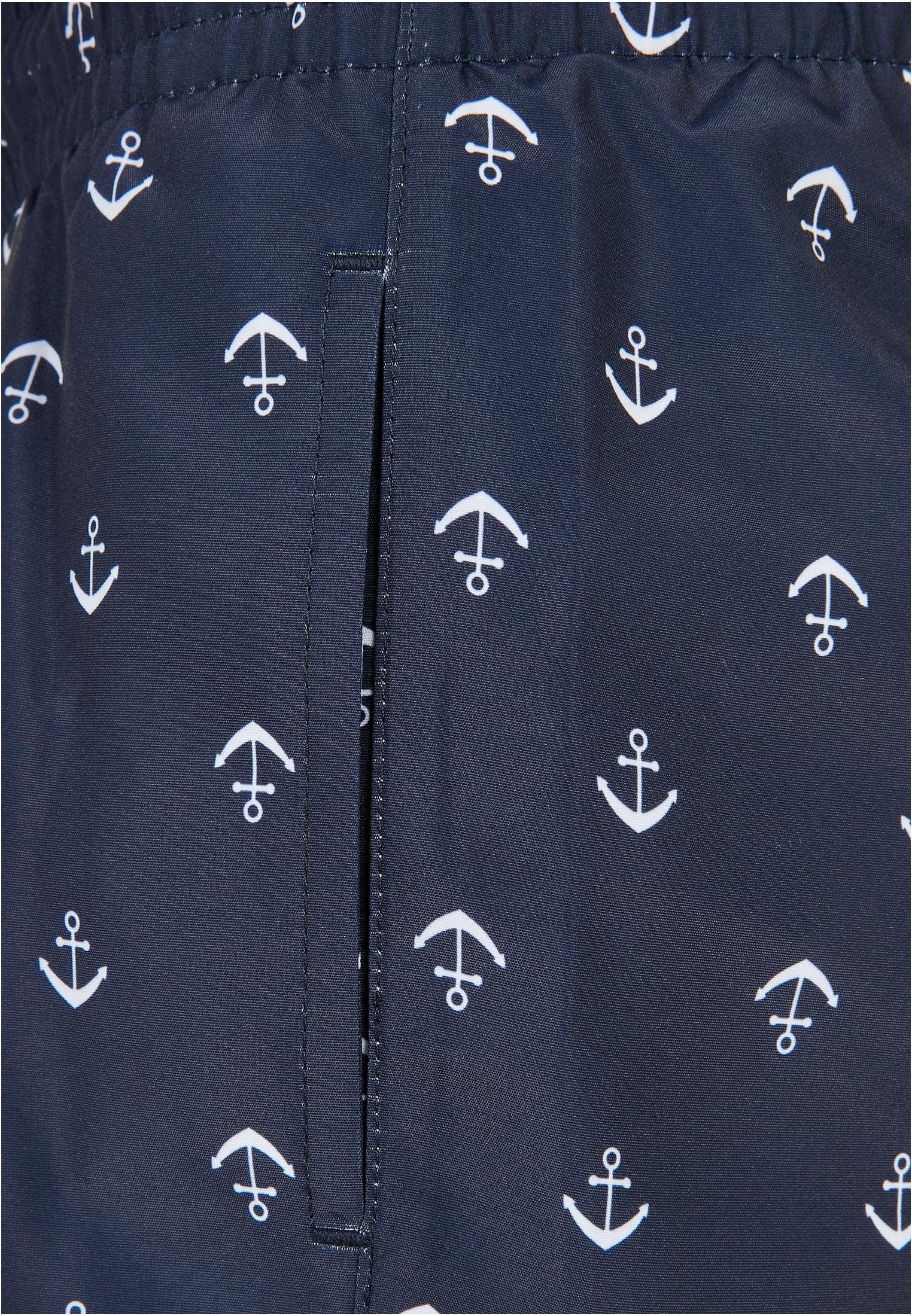 CLASSICS Shorts Boys Pattern Swim anchor/navy Badeshorts Herren URBAN