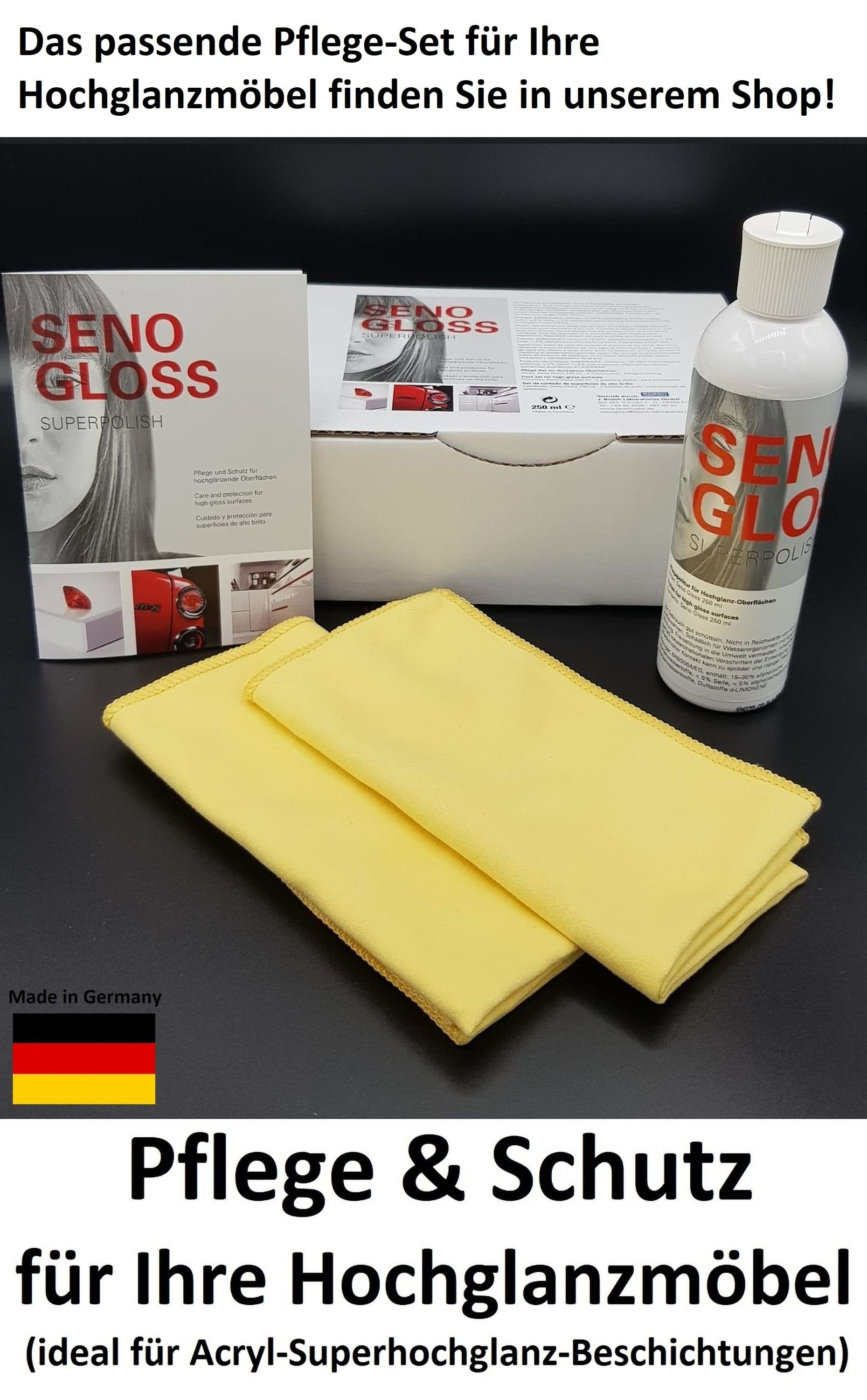 designimpex Couchtisch HLU-111 Grau Weiß Hochglanz günstig online kaufen