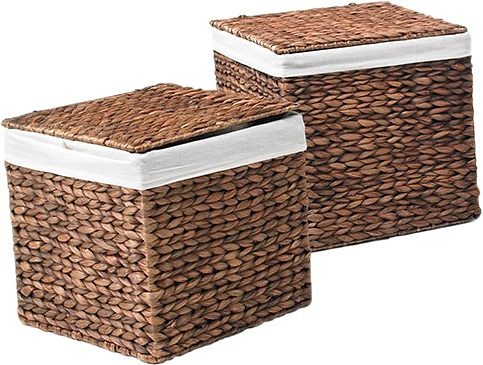 Home affaire Aufbewahrungskorb, (2er Set) aus Wasserhyazinthe online