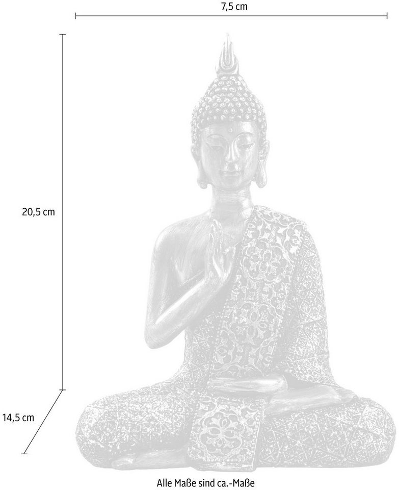 pajoma Buddhafigur »Paduma«, sitzend-HomeTrends
