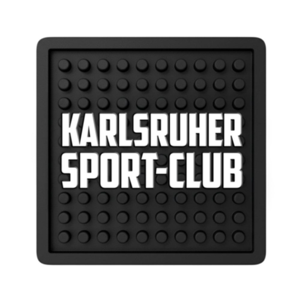Karlsruher SC Getränkeuntersetzer KSC Untersetzer 4er-Set