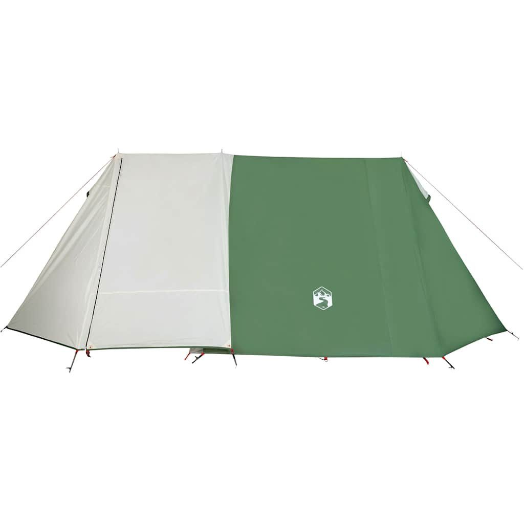 vidaXL Kuppelzelt Campingzelt 3 Personen Grün Wasserfest, (1 tlg)
