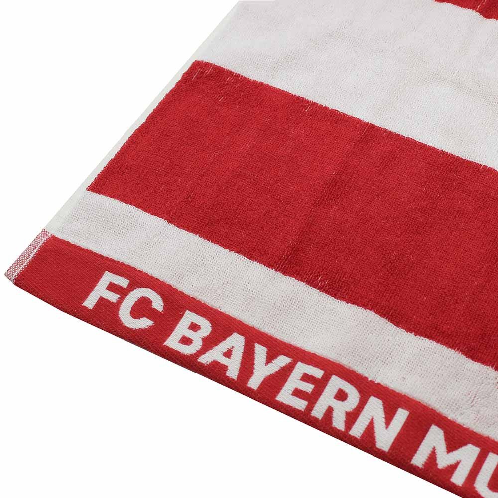 FC Bayern München Duschtuch FC Bayern München Duschtuch Rot / Weiß – Bild 3 von 5