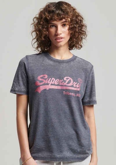 Superdry Rundhalsshirt EMBELLISHED VL T SHIRT