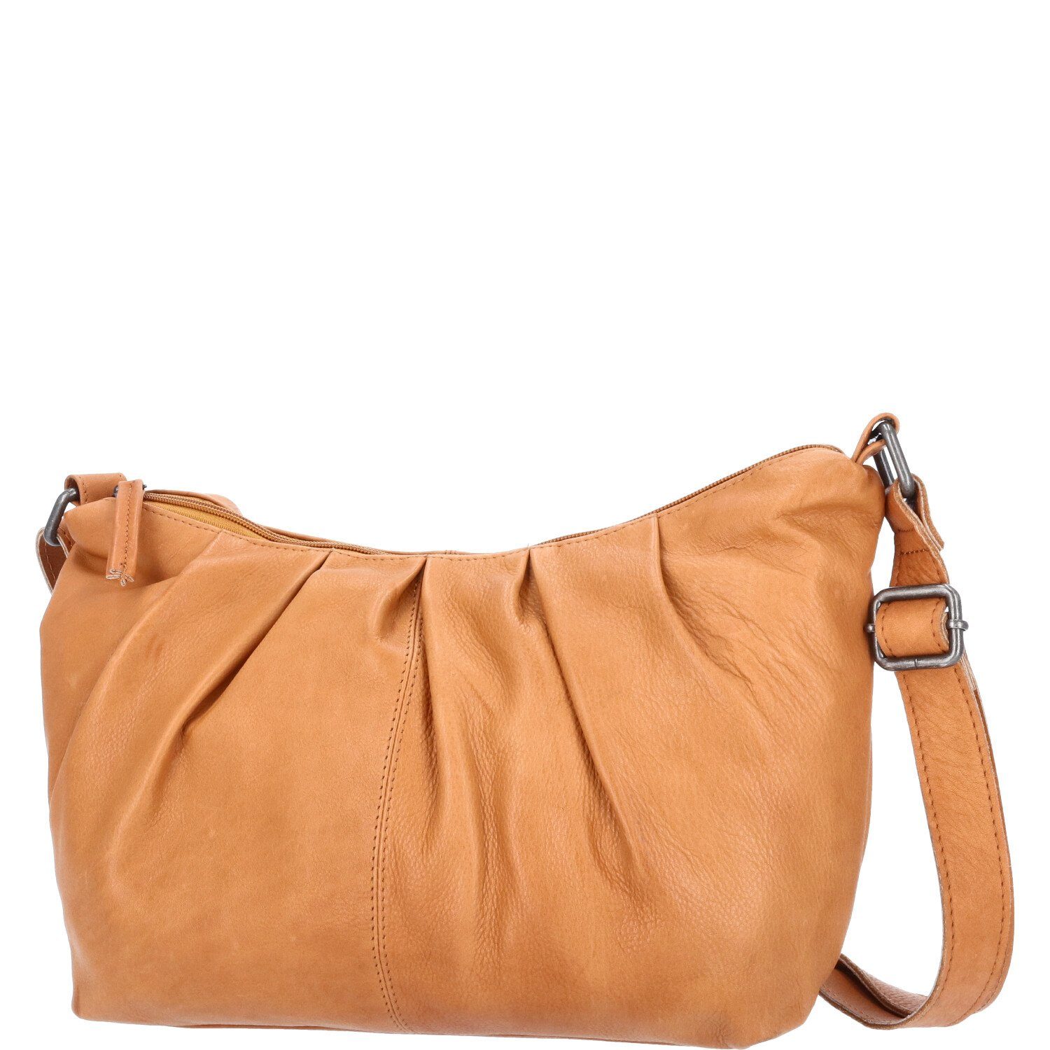 The Skandinavian Brand Umhängetasche The Skandinavian Brand Damen Ledertasche, Schultertasche Cognac (1-tlg)