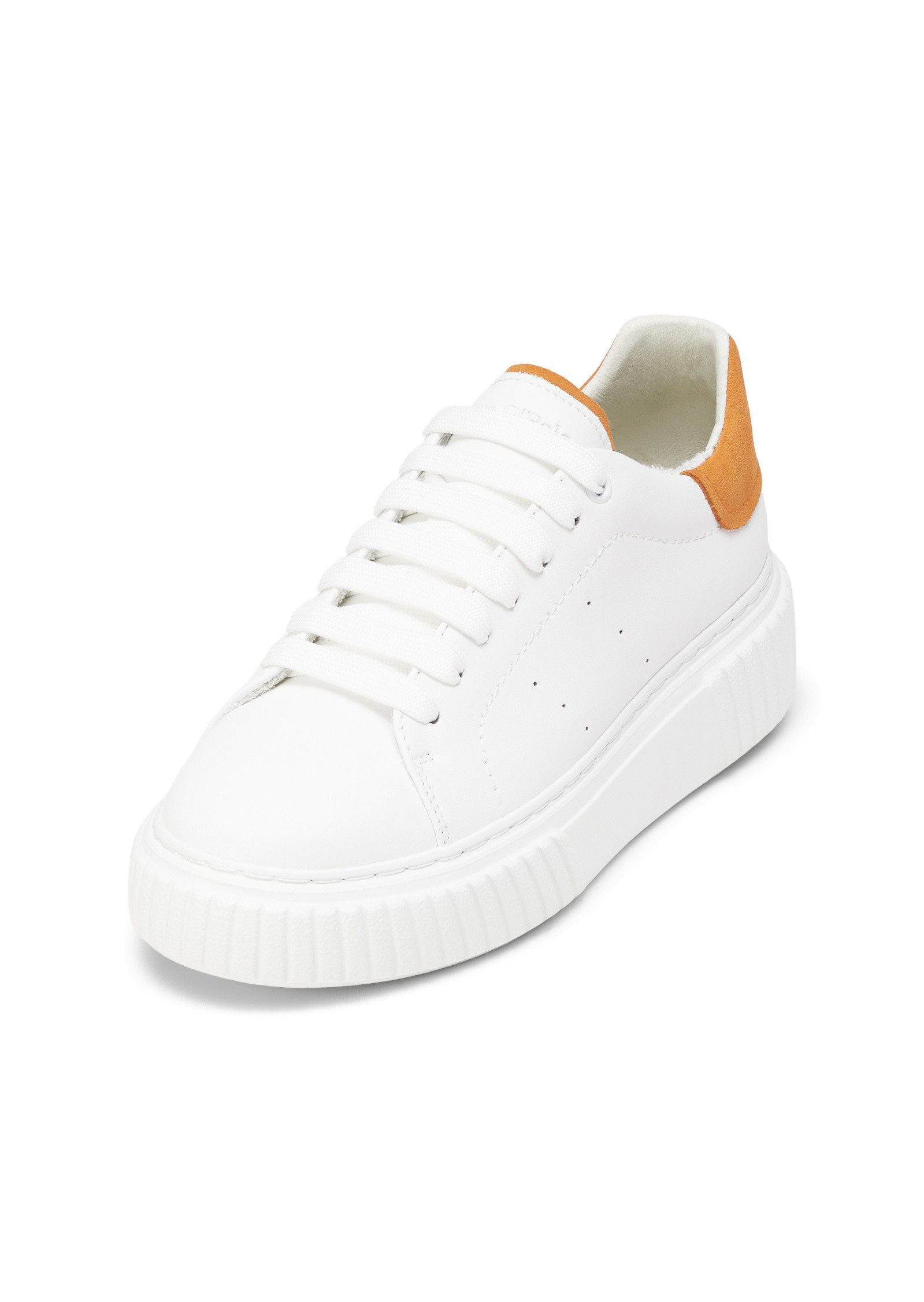 aus Rindleder Sneaker