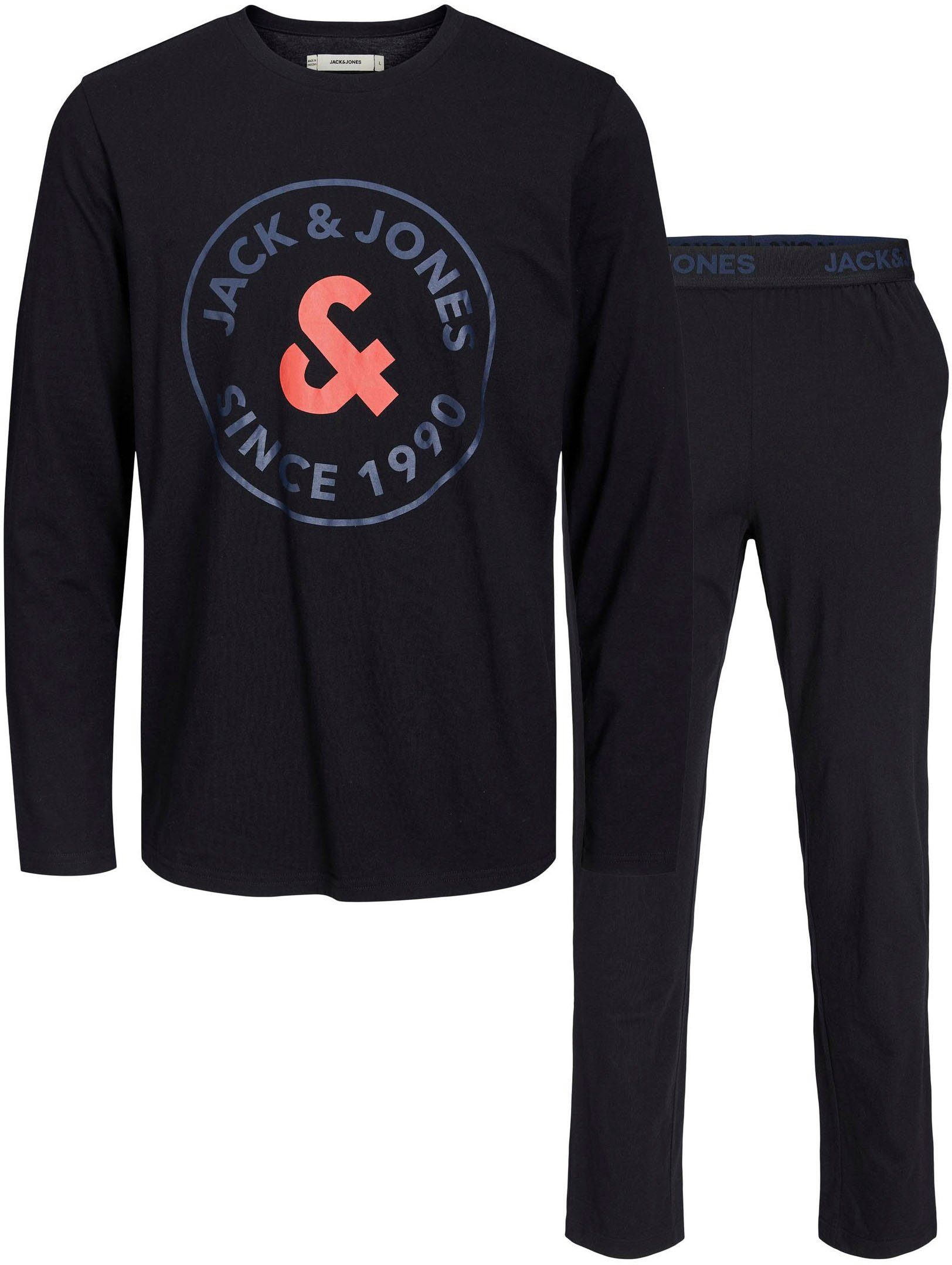 Jack black AND (Set) LS SET & JACAARON Jones PANTS Langarmshirt