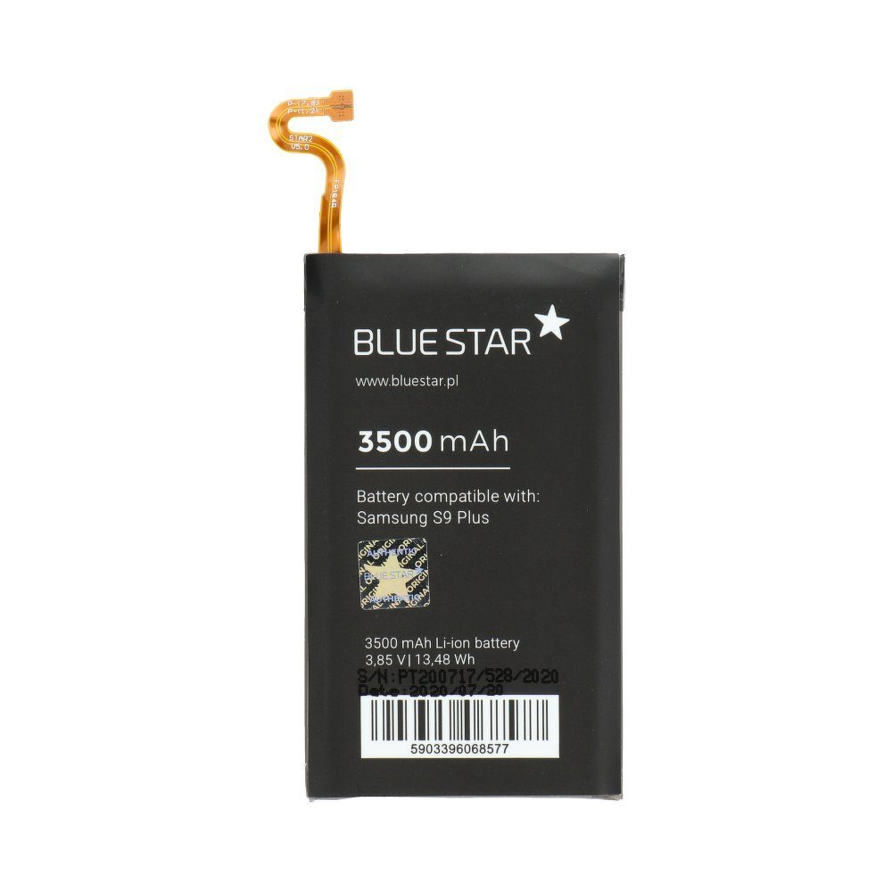 BlueStar Akku Ersatz kompatibel mit SAMSUNG GALAXY S9 PLUS (G965F) 3500mAh Li-lon Austausch Batterie Accu EB-BG960ABE Smartphone-Akku
