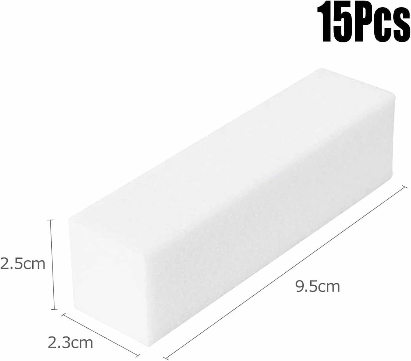FELIXLEO Polierblock Polierblock Nagel Schwamm Nagelfeile Nail Art Studio, 15-tlg.