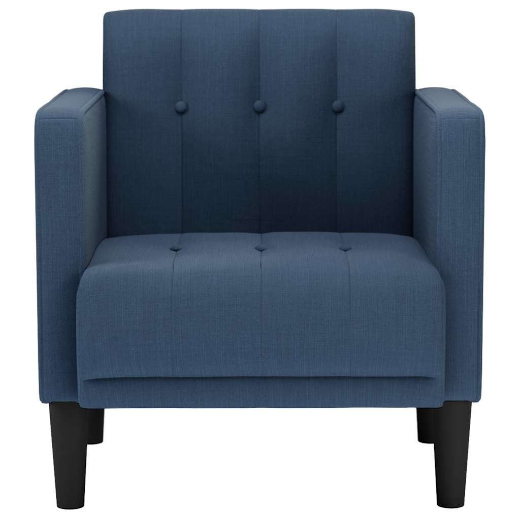 vidaXL Sessel Sessel mit Armlehnen Blau günstig online kaufen