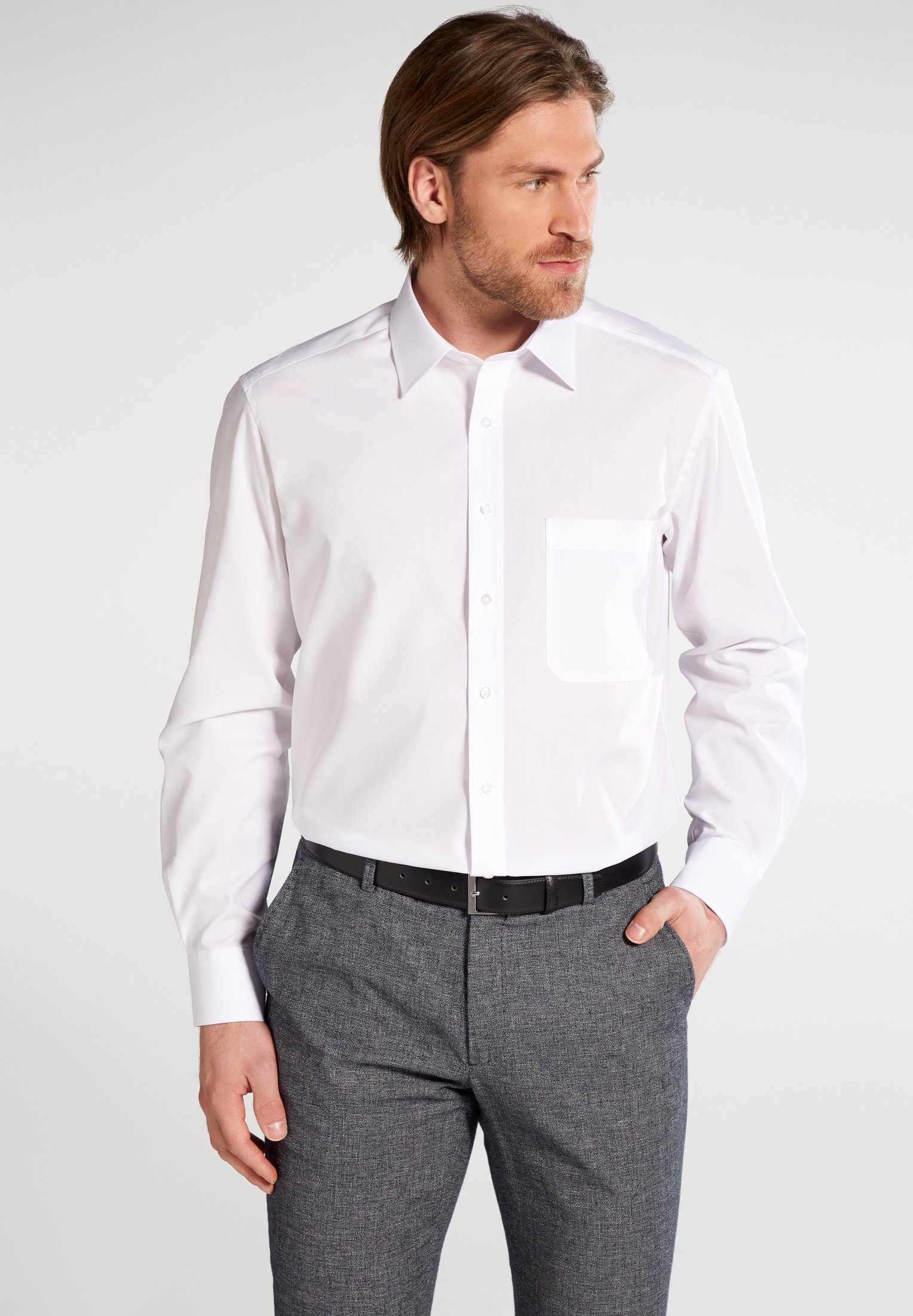 Eterna Langarmhemd COMFORT FIT NON IRON günstig online kaufen