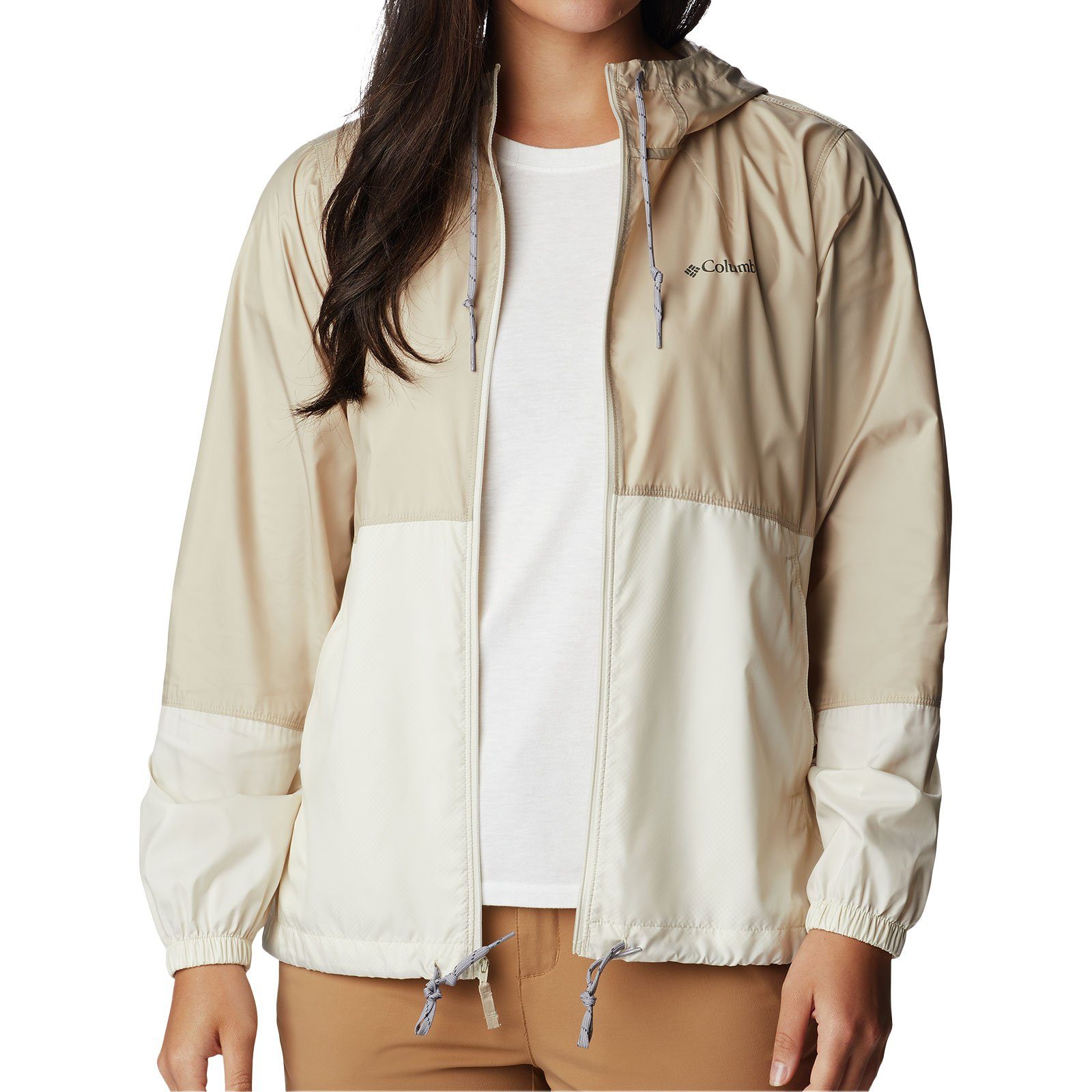 Columbia Windbreaker Flash Forward™ Windjacke / mit fossil chalk ancient 271 Taschen