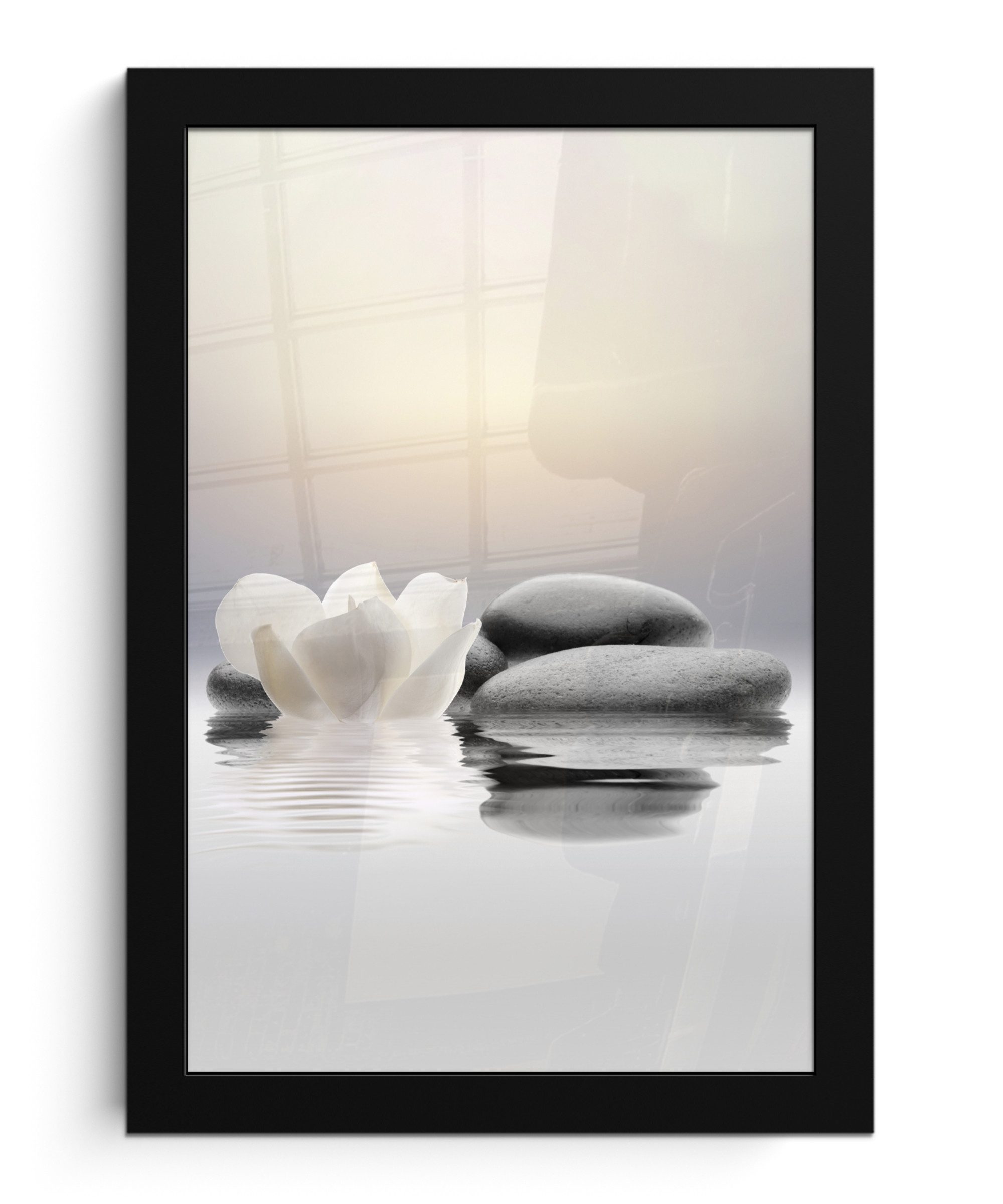 MuchoWow Poster Steine - Lotus - günstig online kaufen