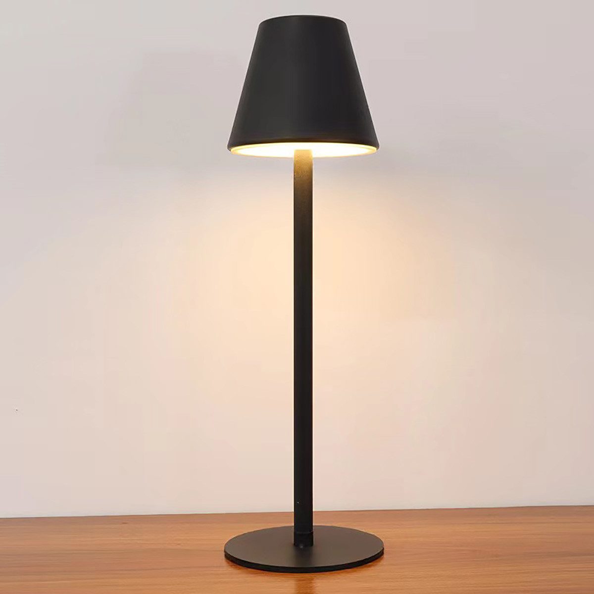 JTC-24 LED Tischleuchte ""BLACK FRIDAY"" LED Akku Tischlampe TL011, schwarz günstig online kaufen