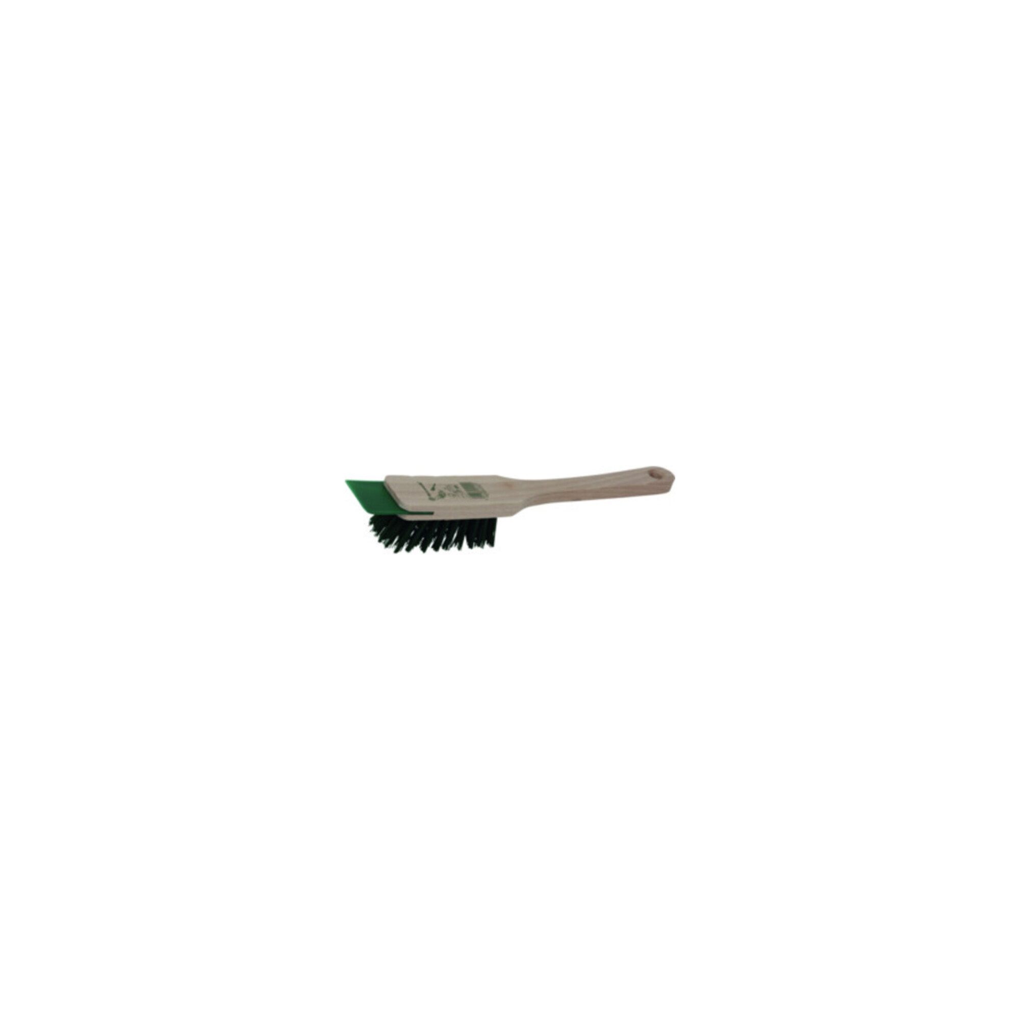 Floraworld Rasenmähermesser floraworld Rasenmäherbürste 31cm m.Kunststoffscharber