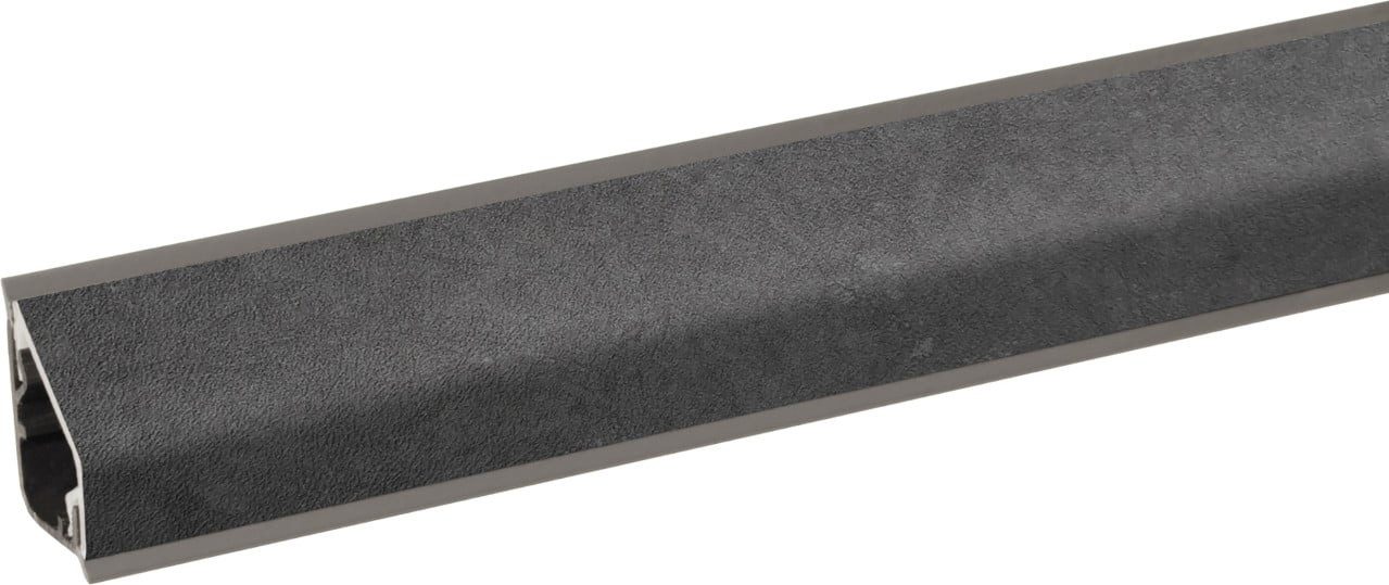 Kaindl Flooring Abschlussleiste Kaindl Wandanschlusssystem 63,5 cm 24 x 16 mm, Kunststoff