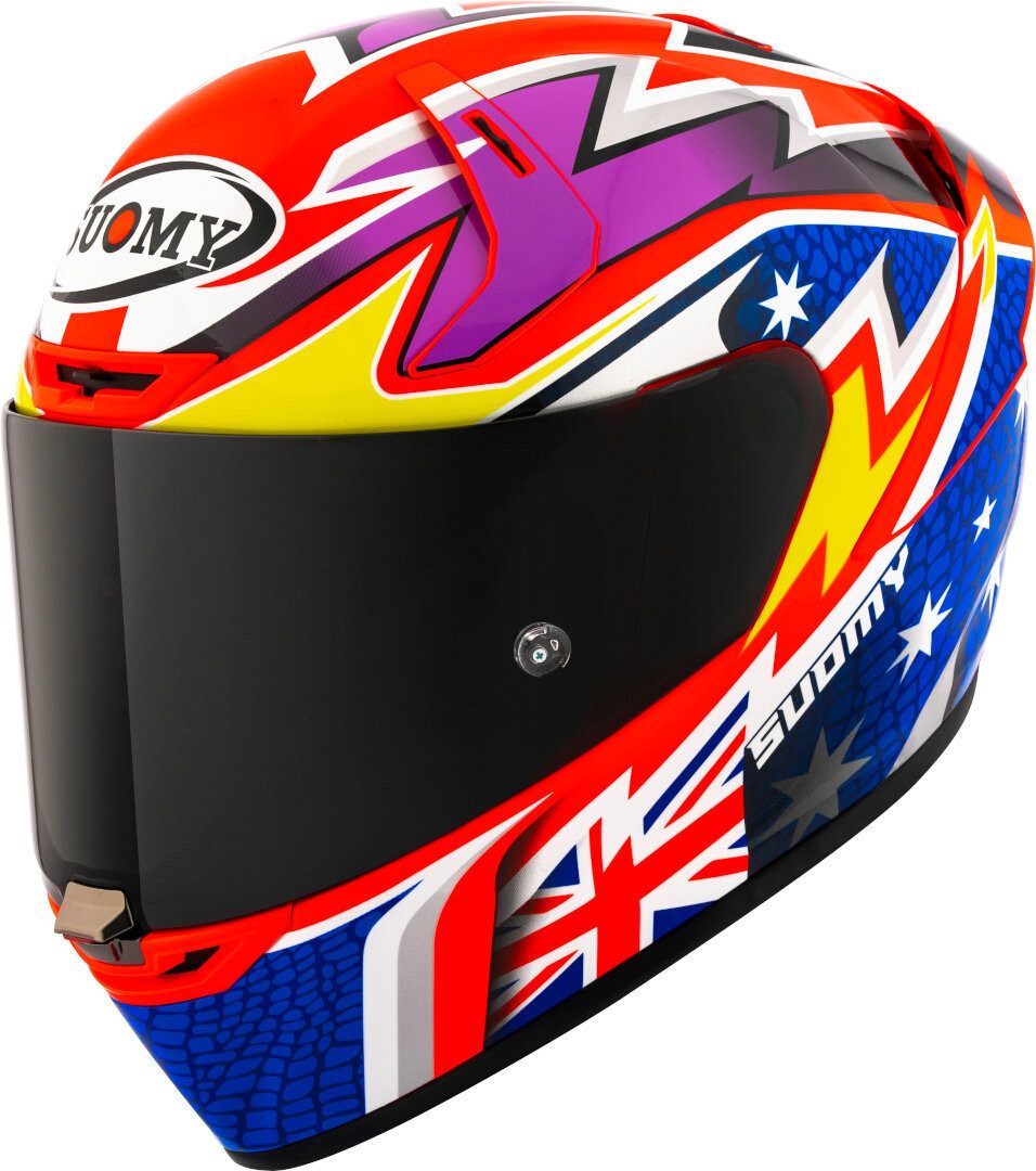 Suomy Motorradhelm SR-GP Evo Legacy E06 Helm, Notfallsystem-Polsterung (EQRS)