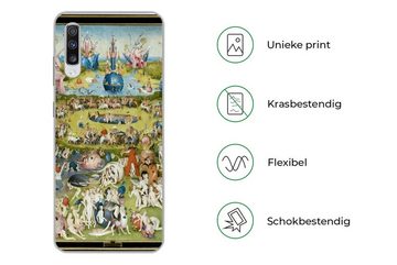 MuchoWow Handyhülle Garten der Lüste - Gemälde von Hieronymus Bosch, Phone Case, Handyhülle Samsung Galaxy A70, Silikon, Schutzhülle