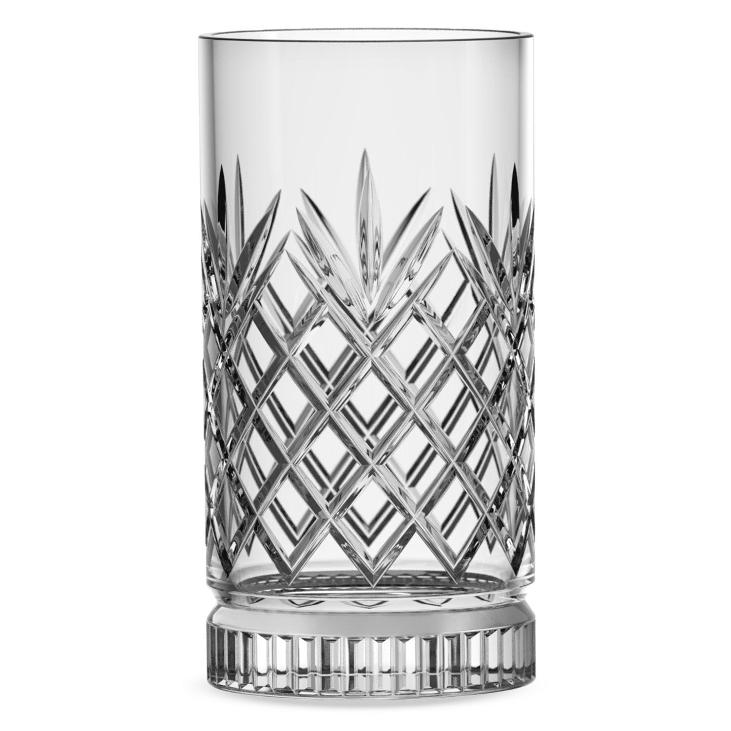GENTOR Gläser-Set GENTOR Glas Set Longdrinkglas 4er Set Wasserglas Saftglas Kristallglas, 4-teilige Kristallgläser 460ml