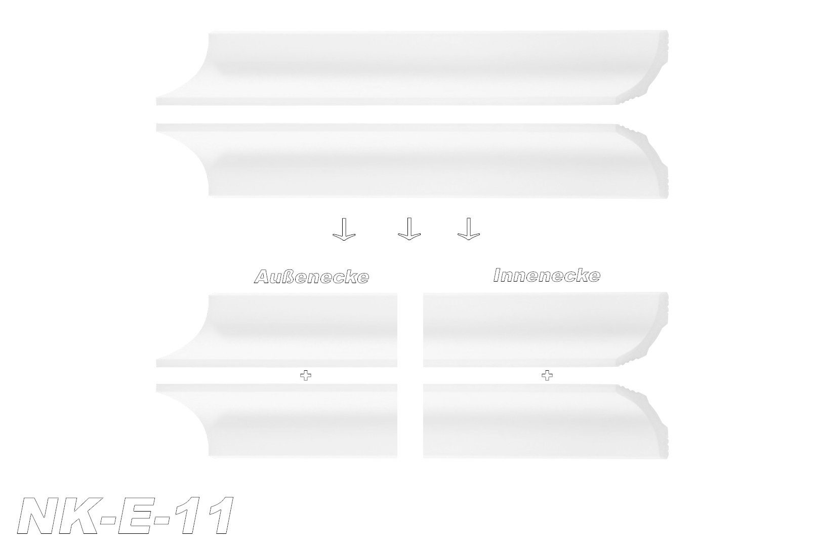 marbet design Stuckleiste E-11, Innen- & günstig online kaufen