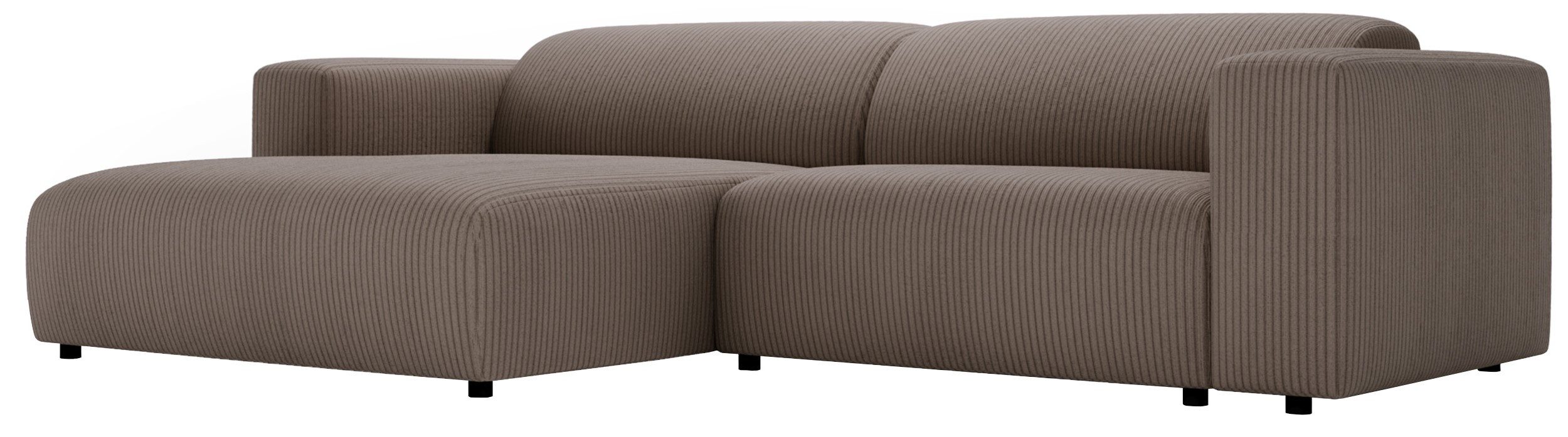 MKS MÖBEL Ecksofa PASADENA, Set, Wellenfedern, günstig online kaufen