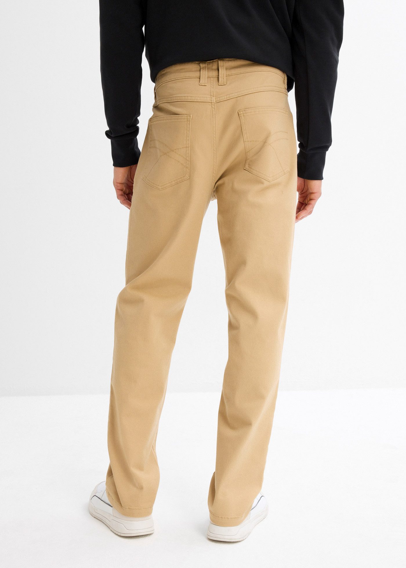 bonprix Stretch-Hose Classic Fit Stretch-Hose, Straight, Five-Pocket-Design günstig online kaufen
