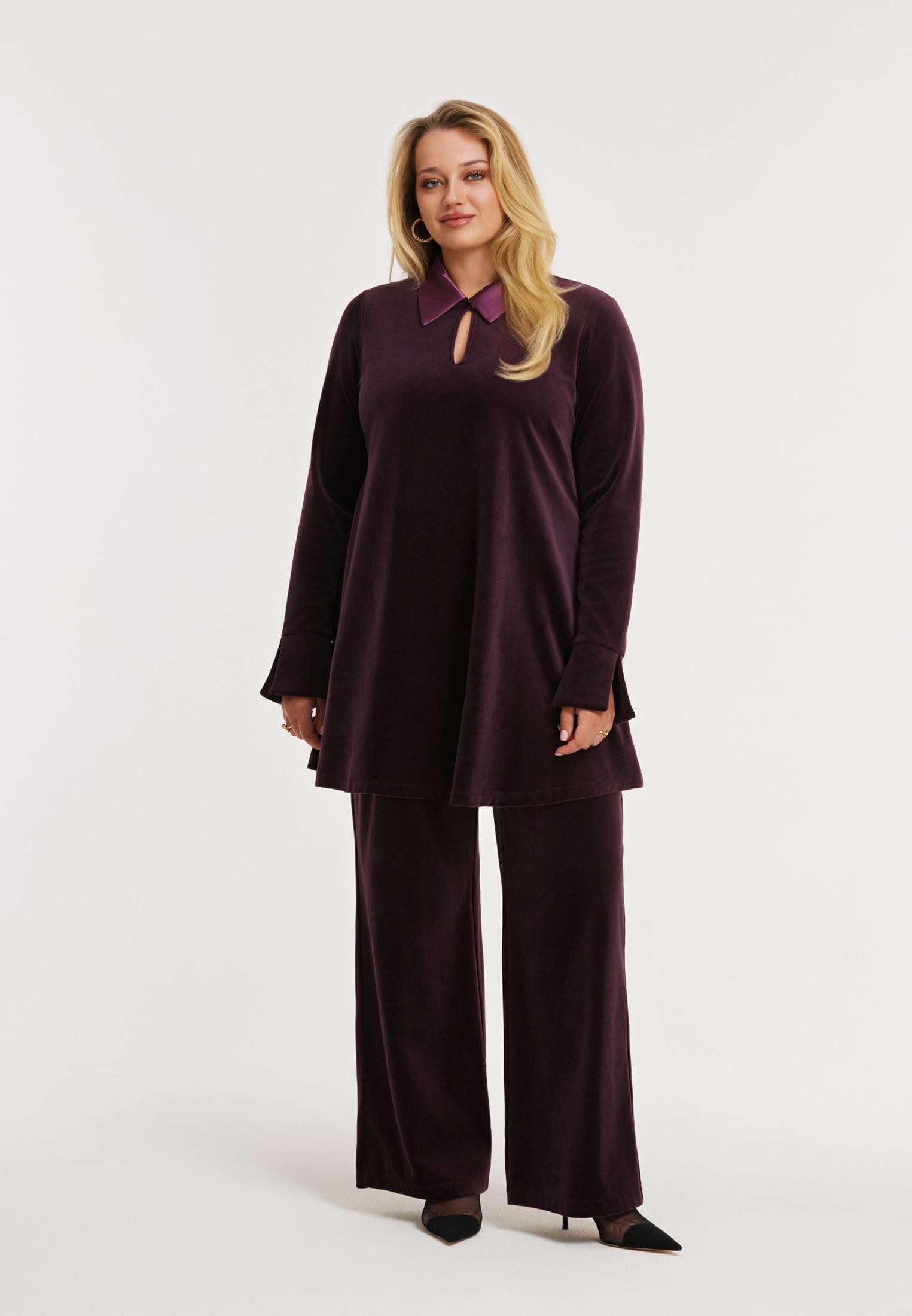 YOEK Tunika Damen Tunika mit Langarm günstig online kaufen