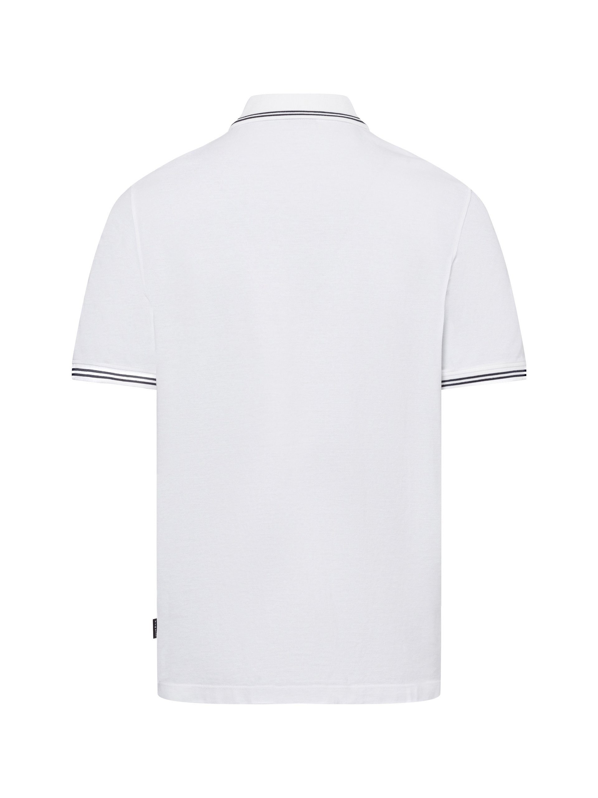 bugatti Poloshirt, mit Kontraststreifen und Bruststickerei günstig online kaufen