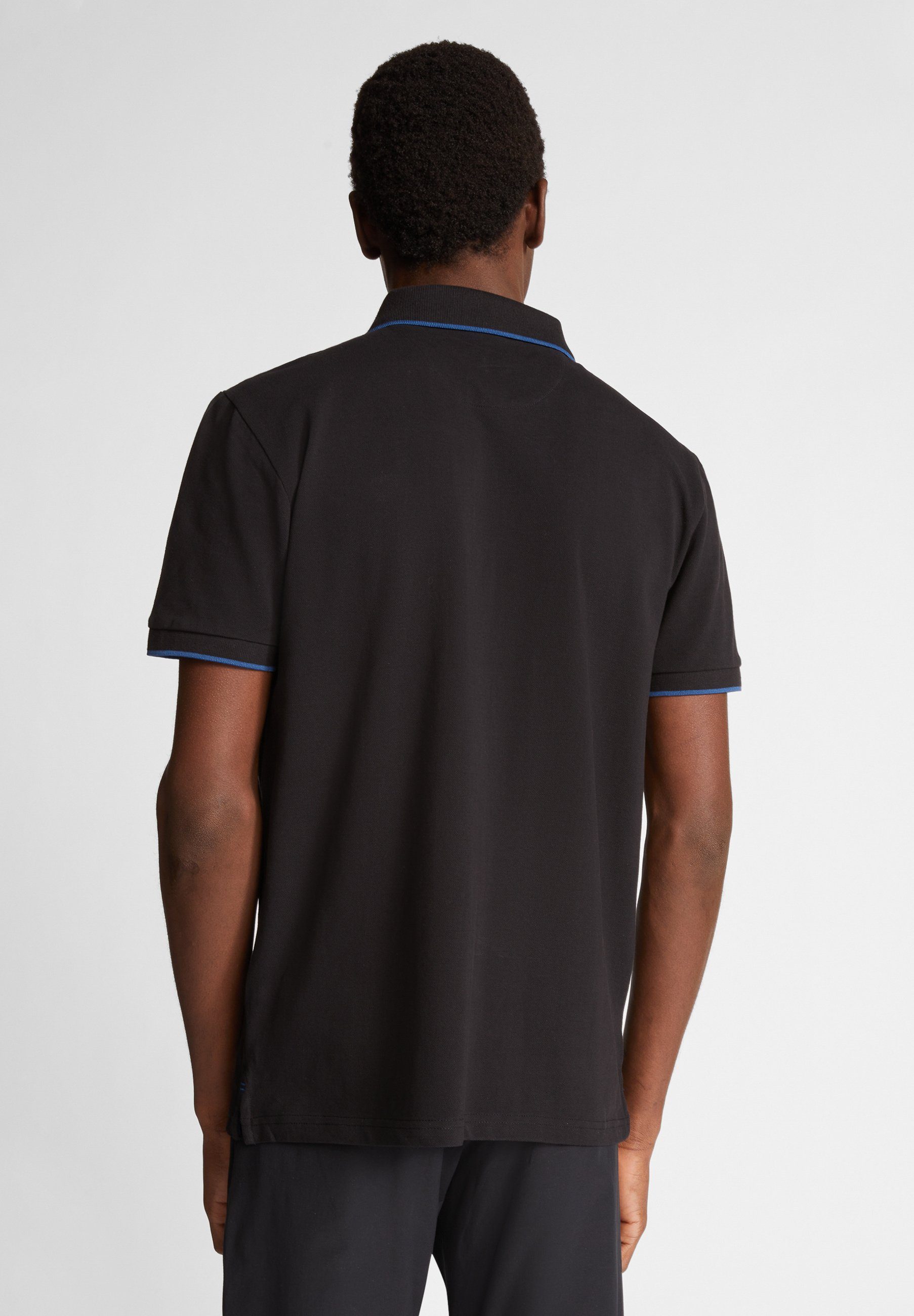 North Sails Poloshirt schwarz Bedrucktes Poloshirt