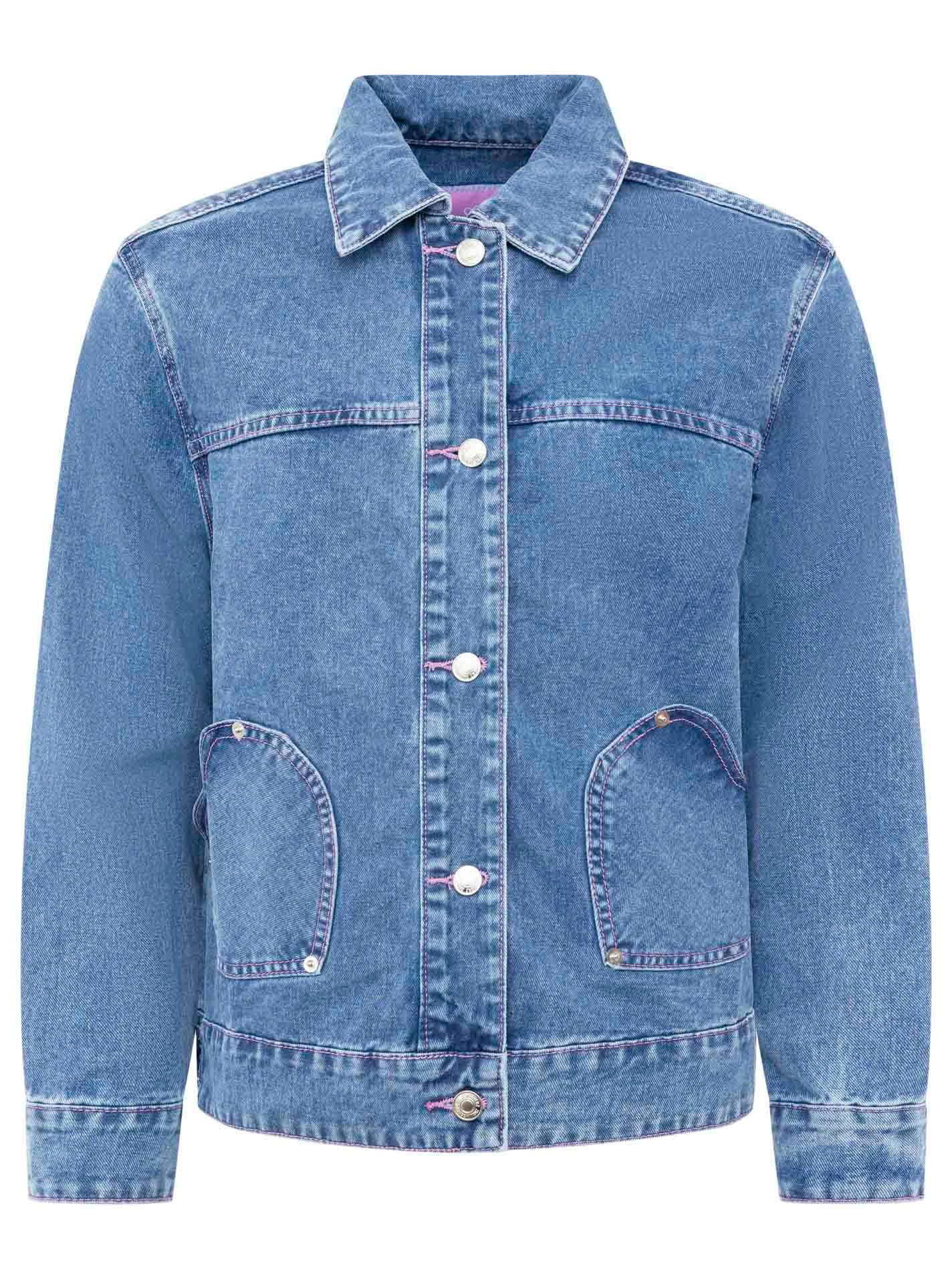 Zwillingsherz Jeansjacke Jeansjacke "Herz"