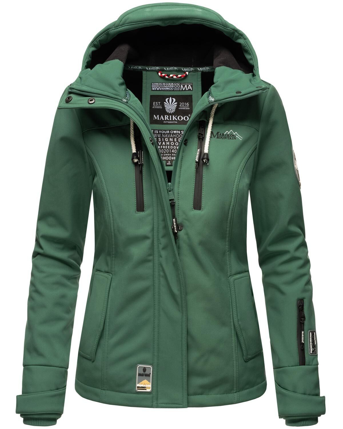 Marikoo Softshelljacke Kleine Zicke sportliche Funktionsjacke günstig online kaufen