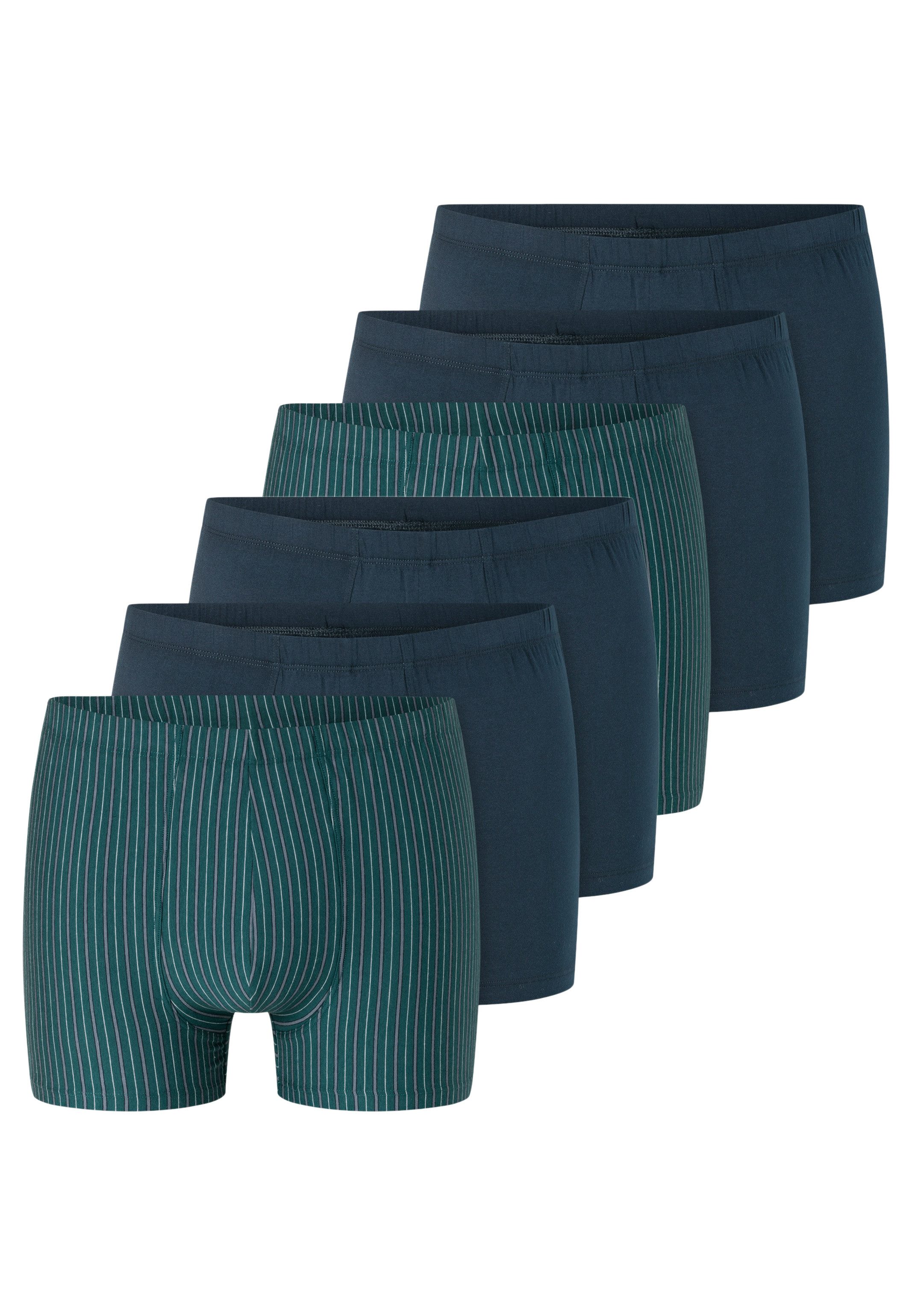 Schiesser Retro Boxer 6er Pack 95/5 Essentials - Organic Cotton (Spar-Set, günstig online kaufen